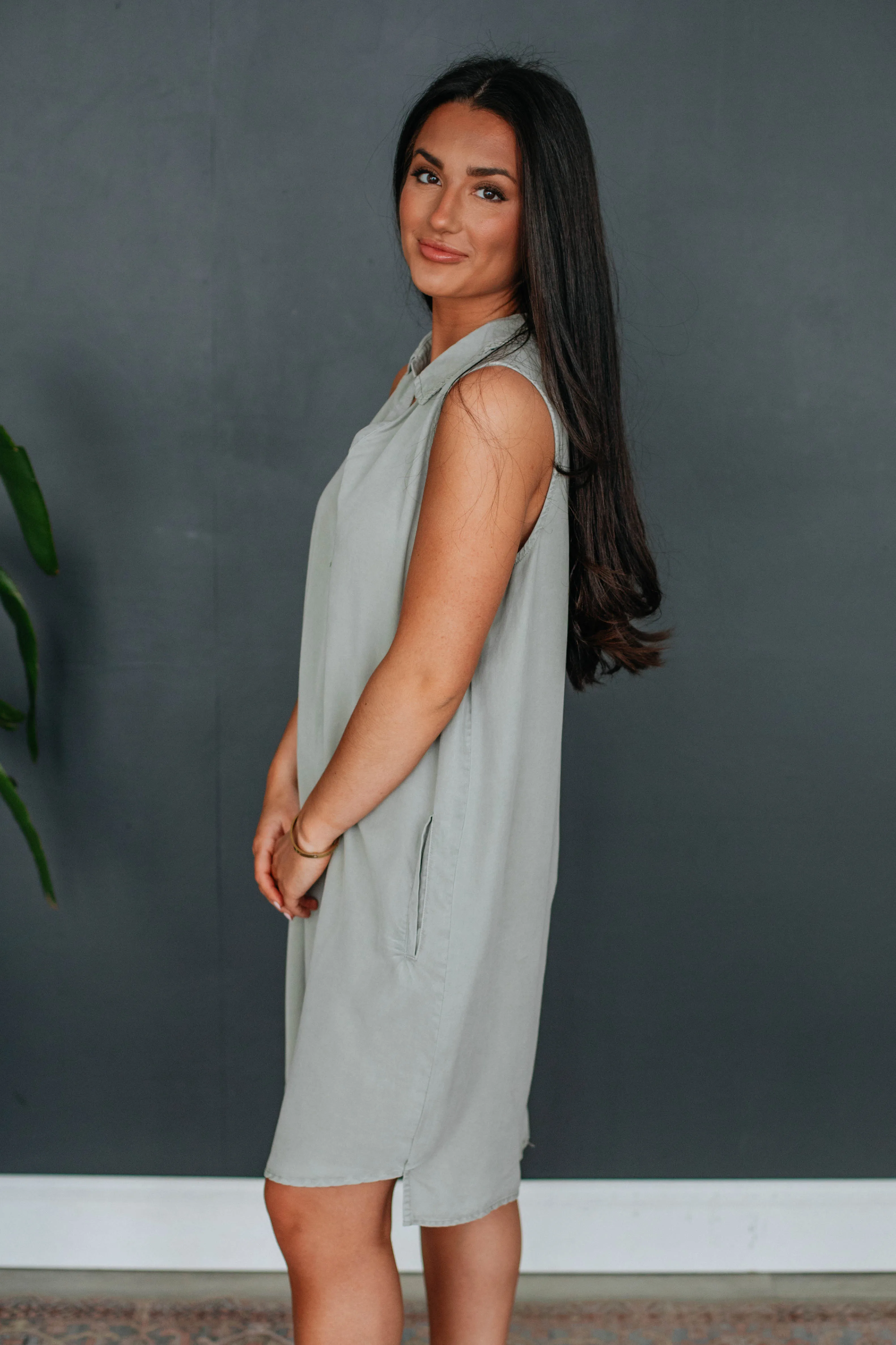 Robin Dress - Artichoke sold by Wild Oak Boutique product image thumbnail 3