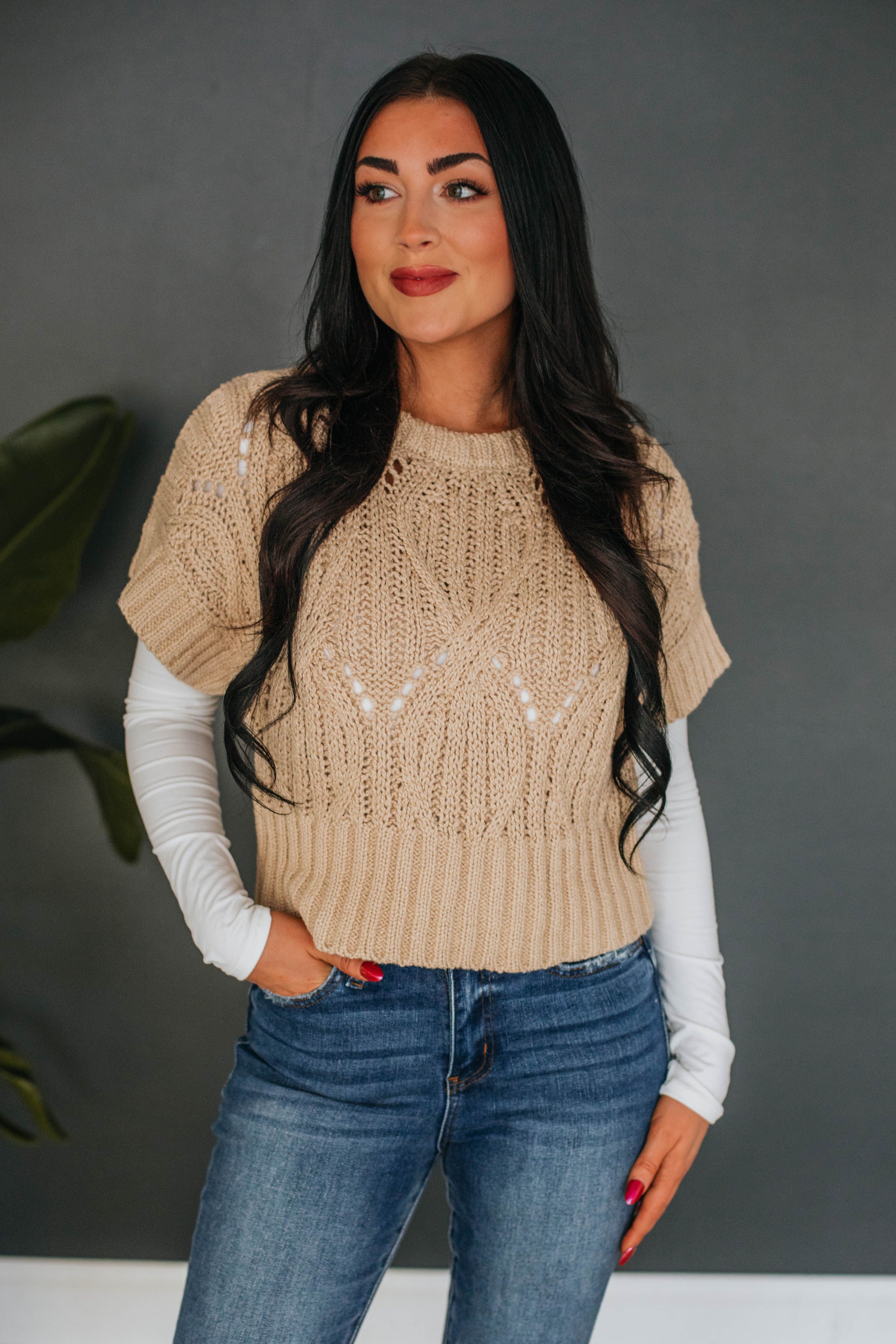 Sabine Crochet Top sold by Wild Oak Boutique product image thumbnail 4