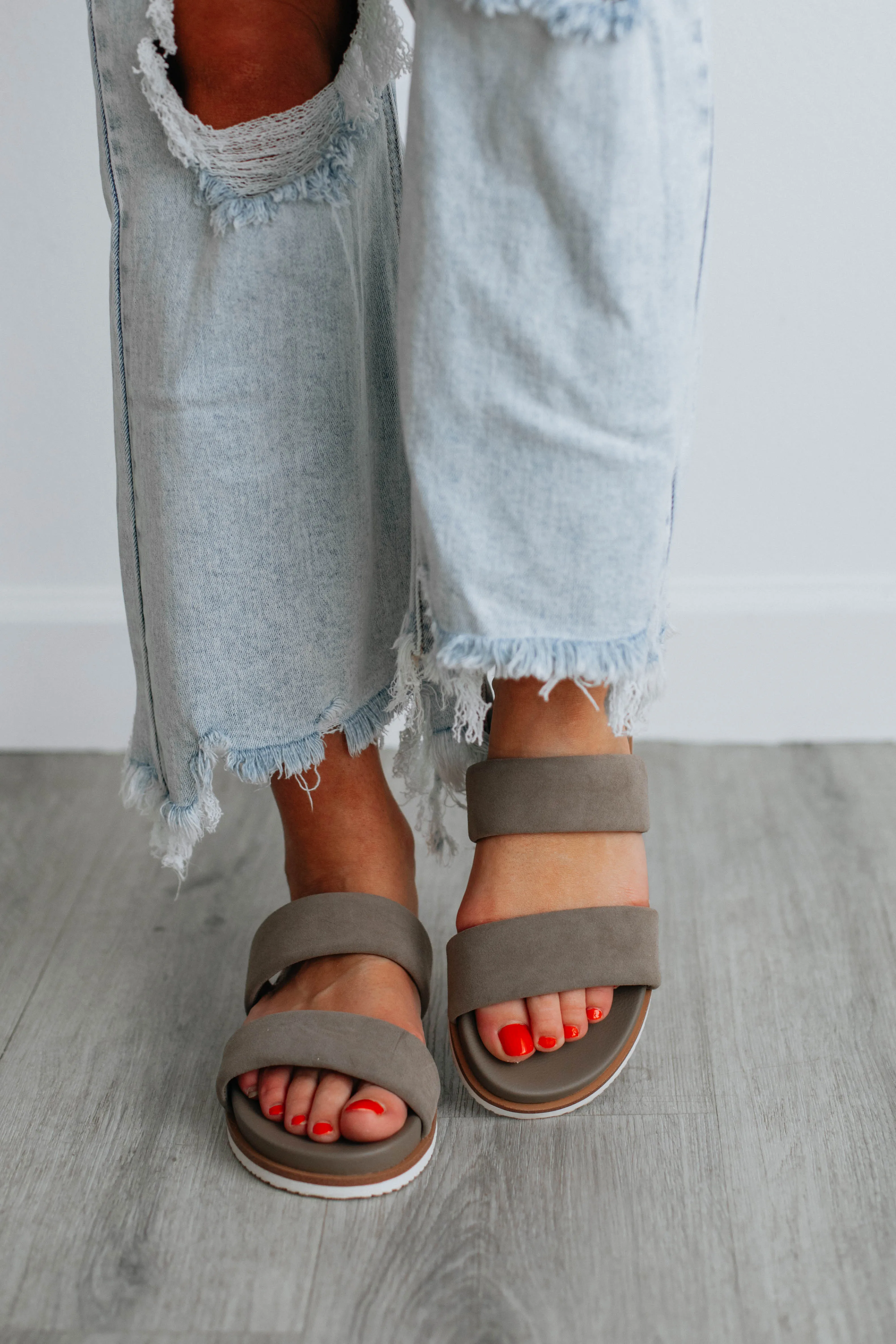 Word On The Street Sandals - Mocha sold by Wild Oak Boutique product image thumbnail 2