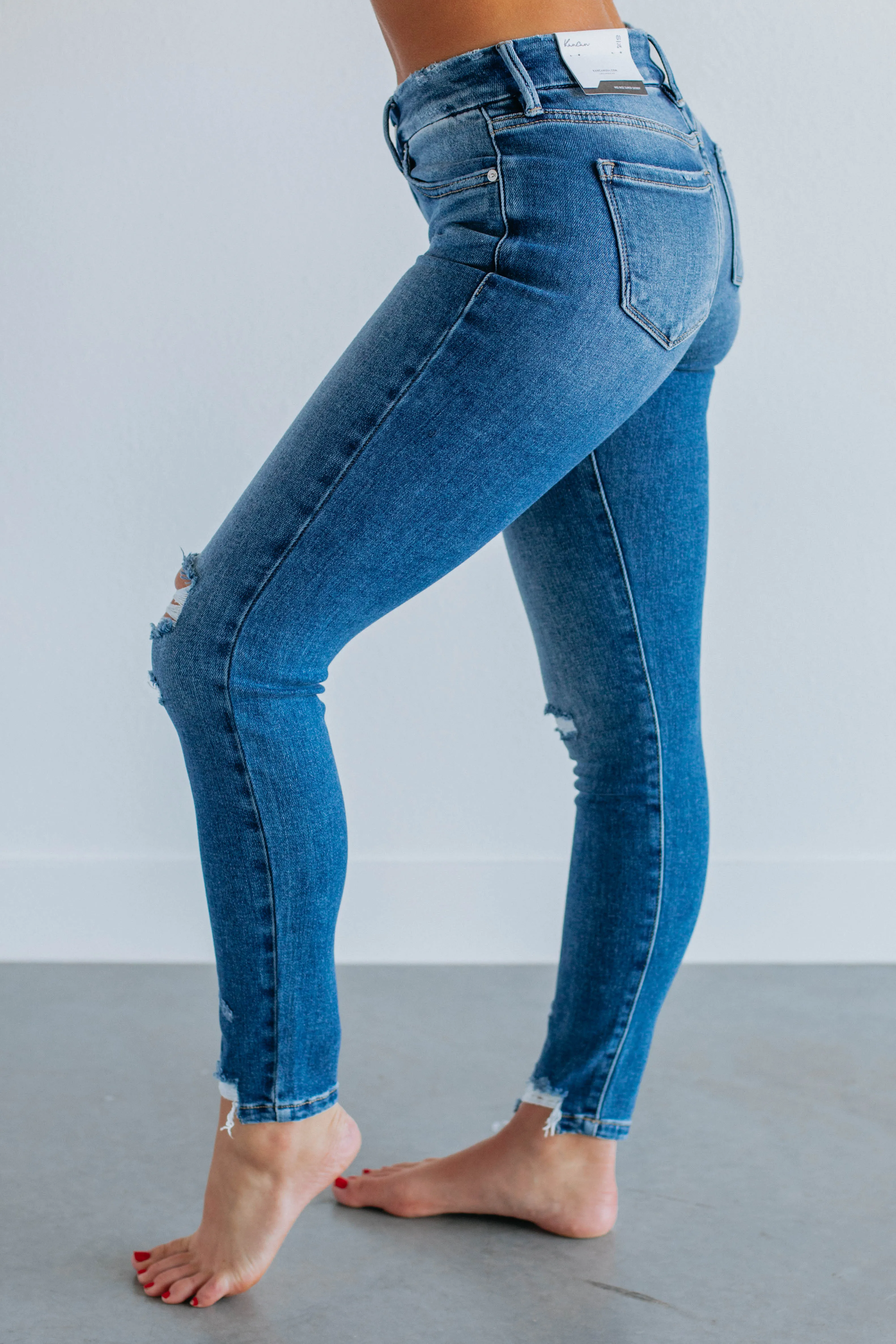 Maela KanCan Jeans - Medium Wash sold by Wild Oak Boutique product image thumbnail 2