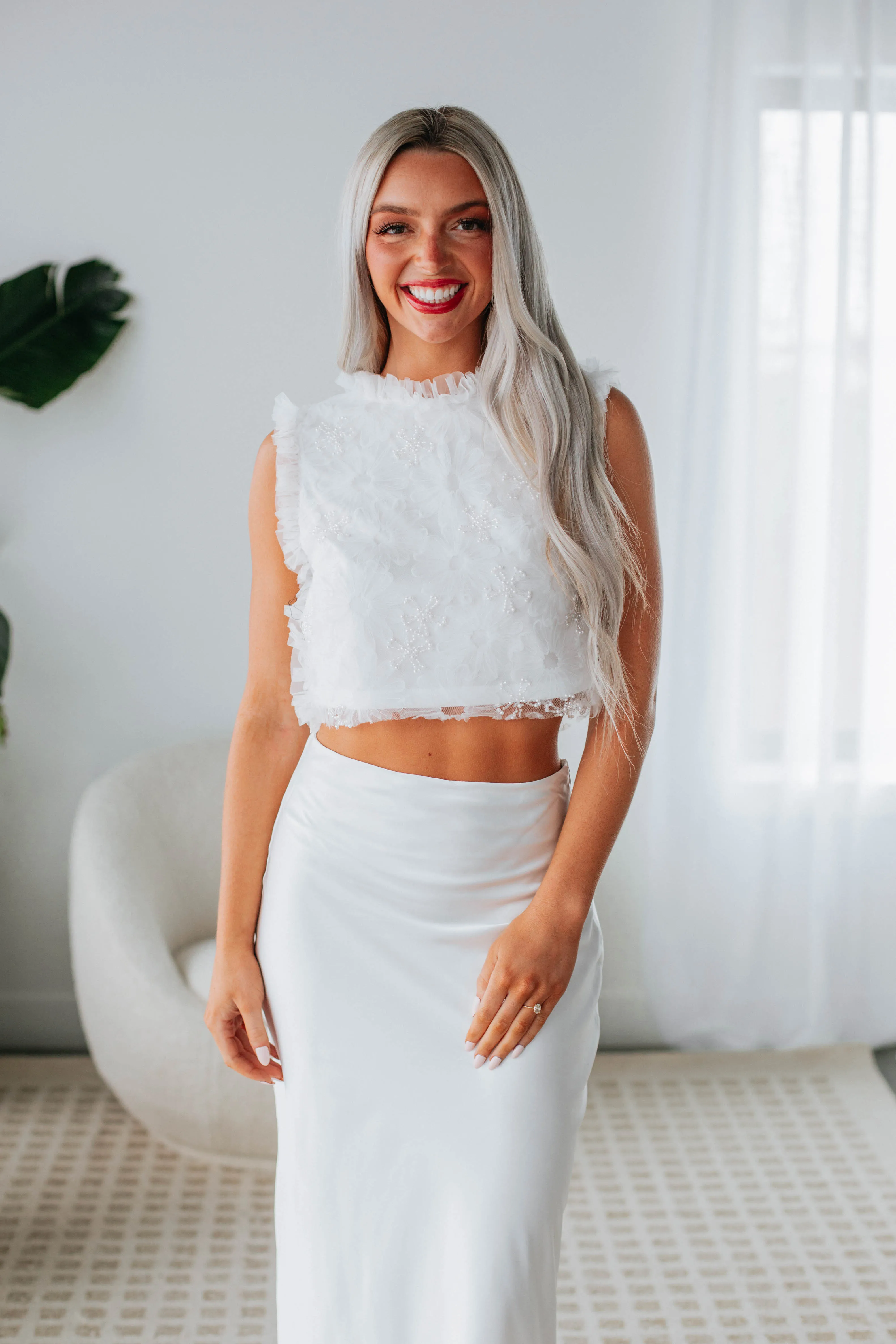 Adella Textured Tank sold by Wild Oak Boutique product image thumbnail 5