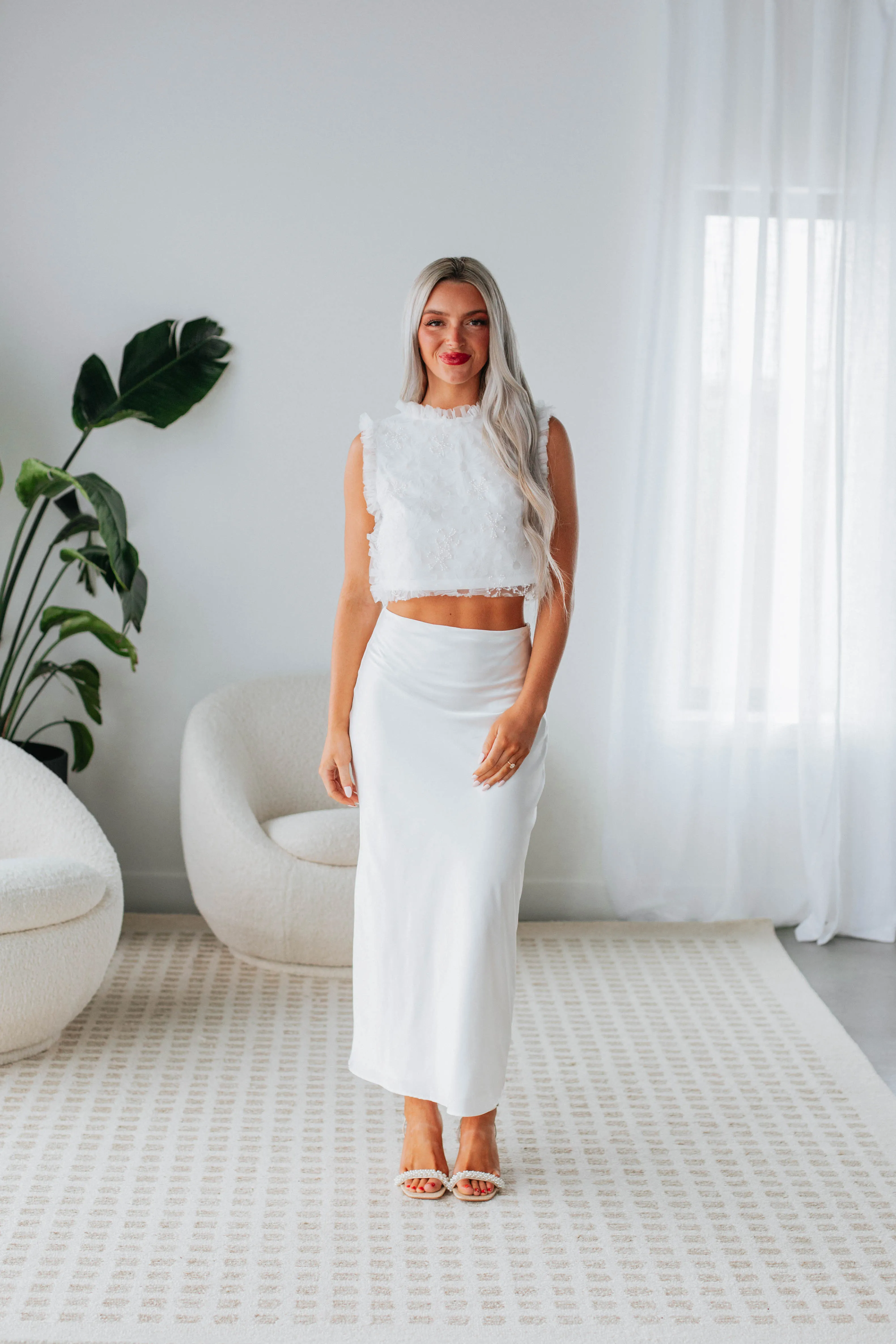 Adella Textured Tank sold by Wild Oak Boutique product image thumbnail 2