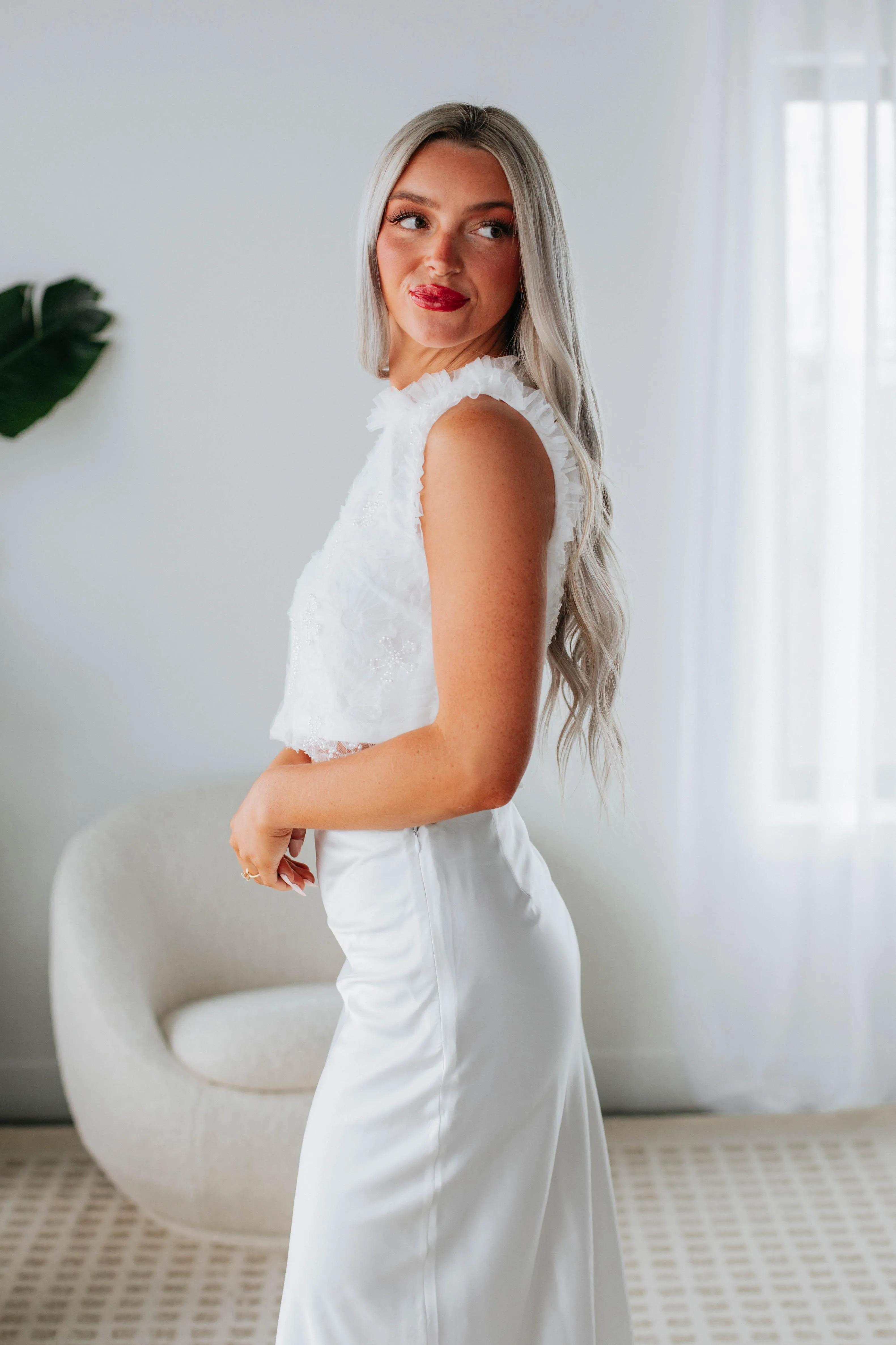 Adella Textured Tank sold by Wild Oak Boutique product image thumbnail 3