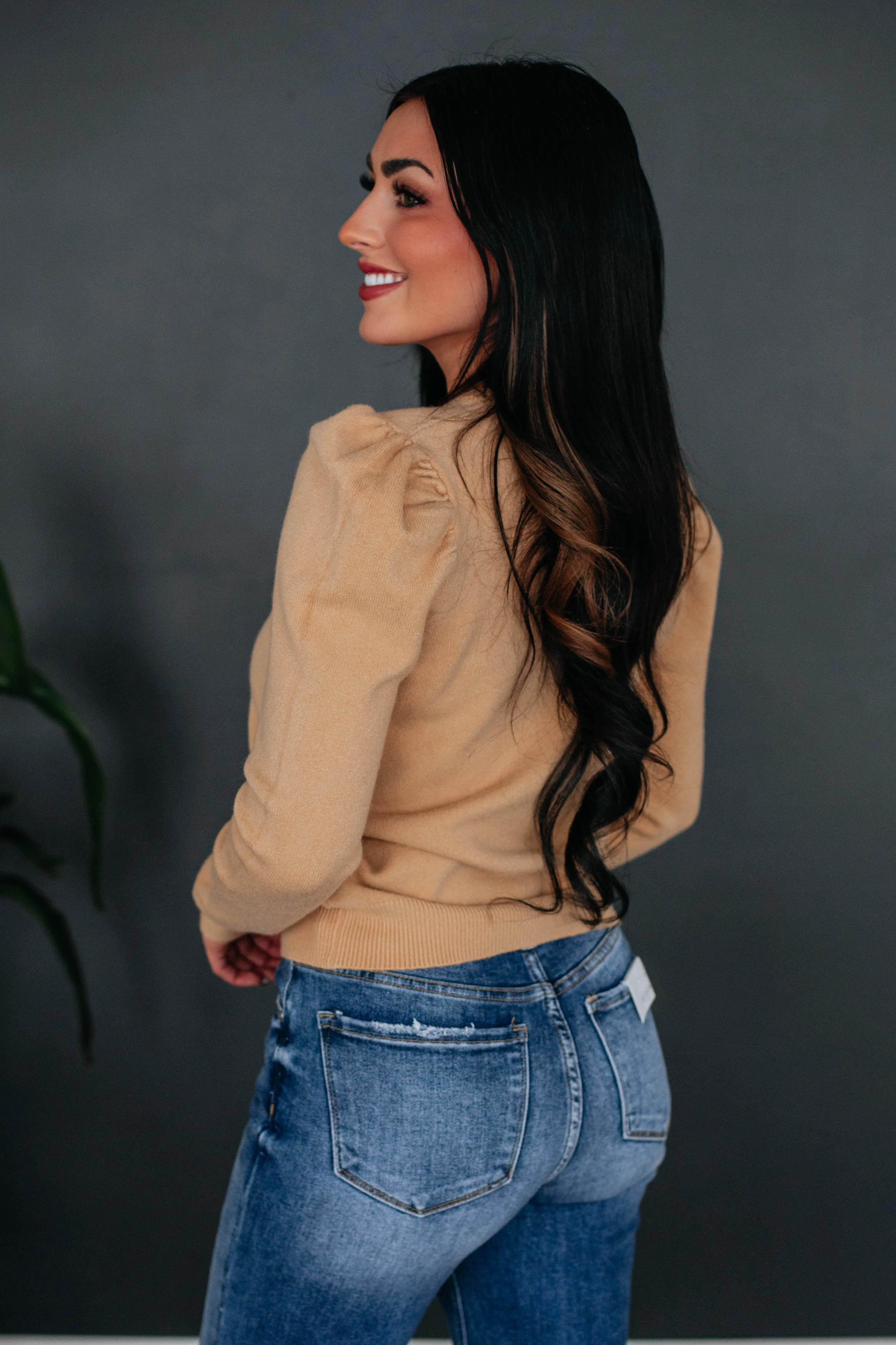 Mel Sweater - Sand sold by Wild Oak Boutique product image thumbnail 3