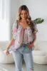 Tris Floral Top sold by Wild Oak Boutique