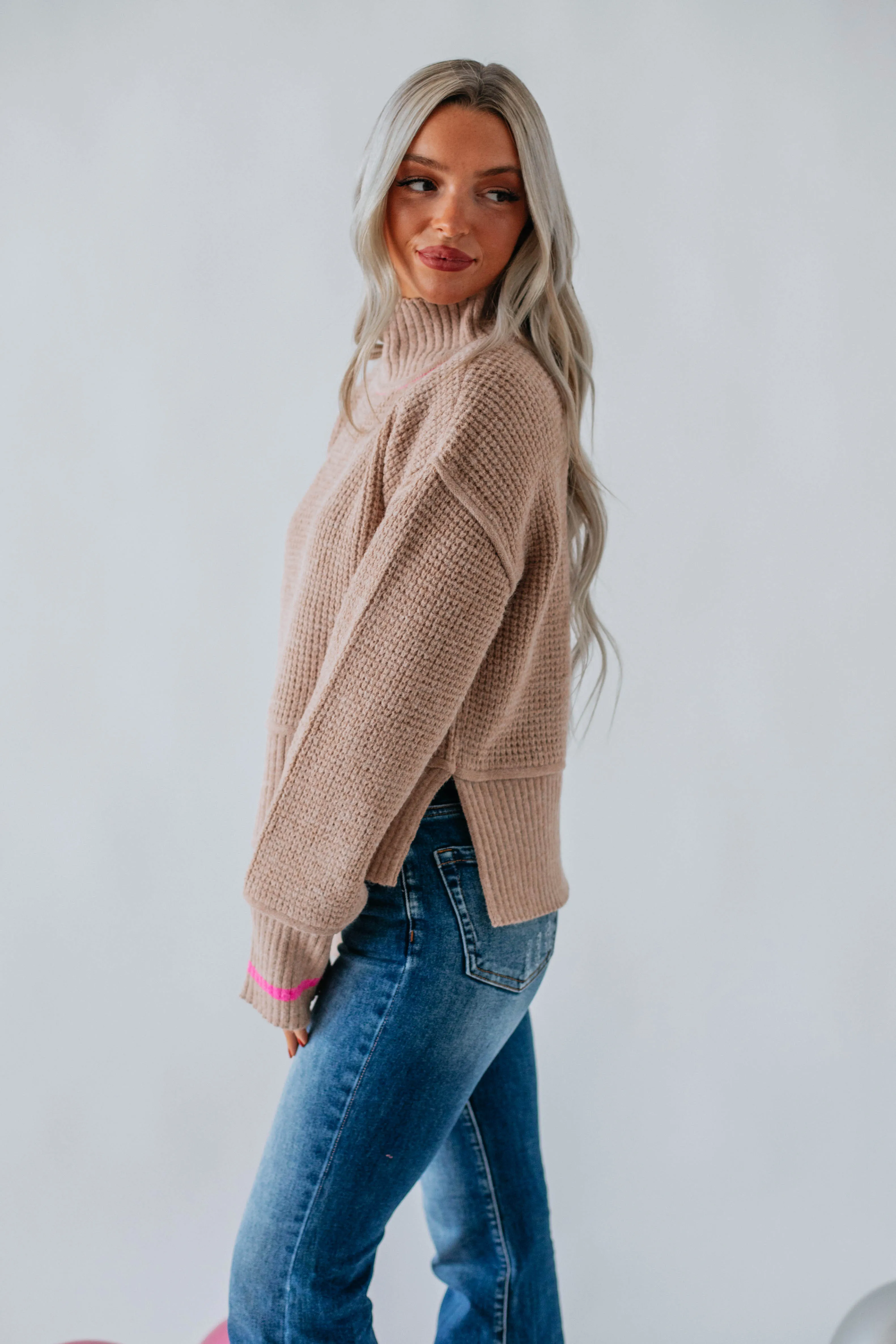 Ambrie Turtleneck Sweater sold by Wild Oak Boutique product image thumbnail 2