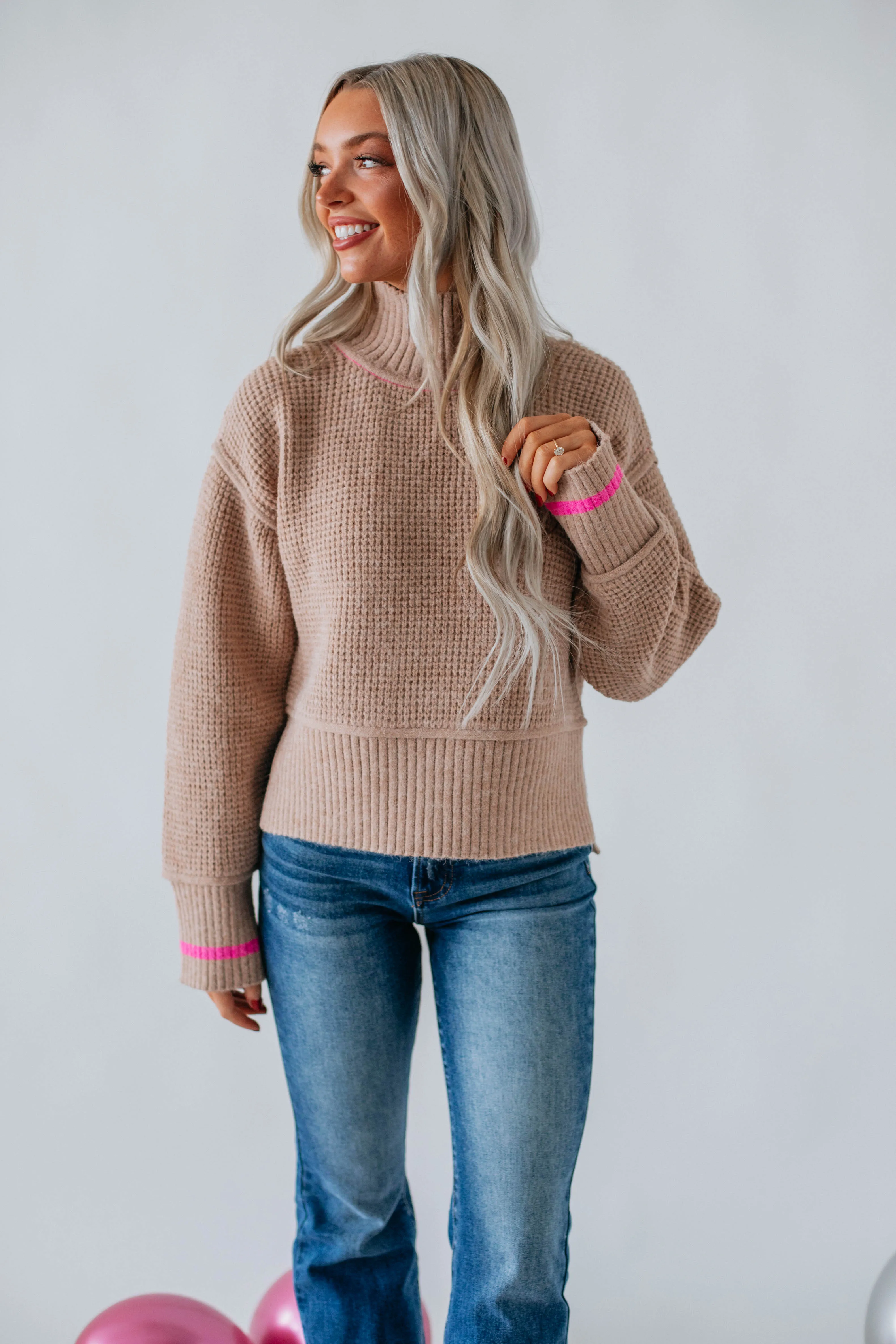 Ambrie Turtleneck Sweater sold by Wild Oak Boutique