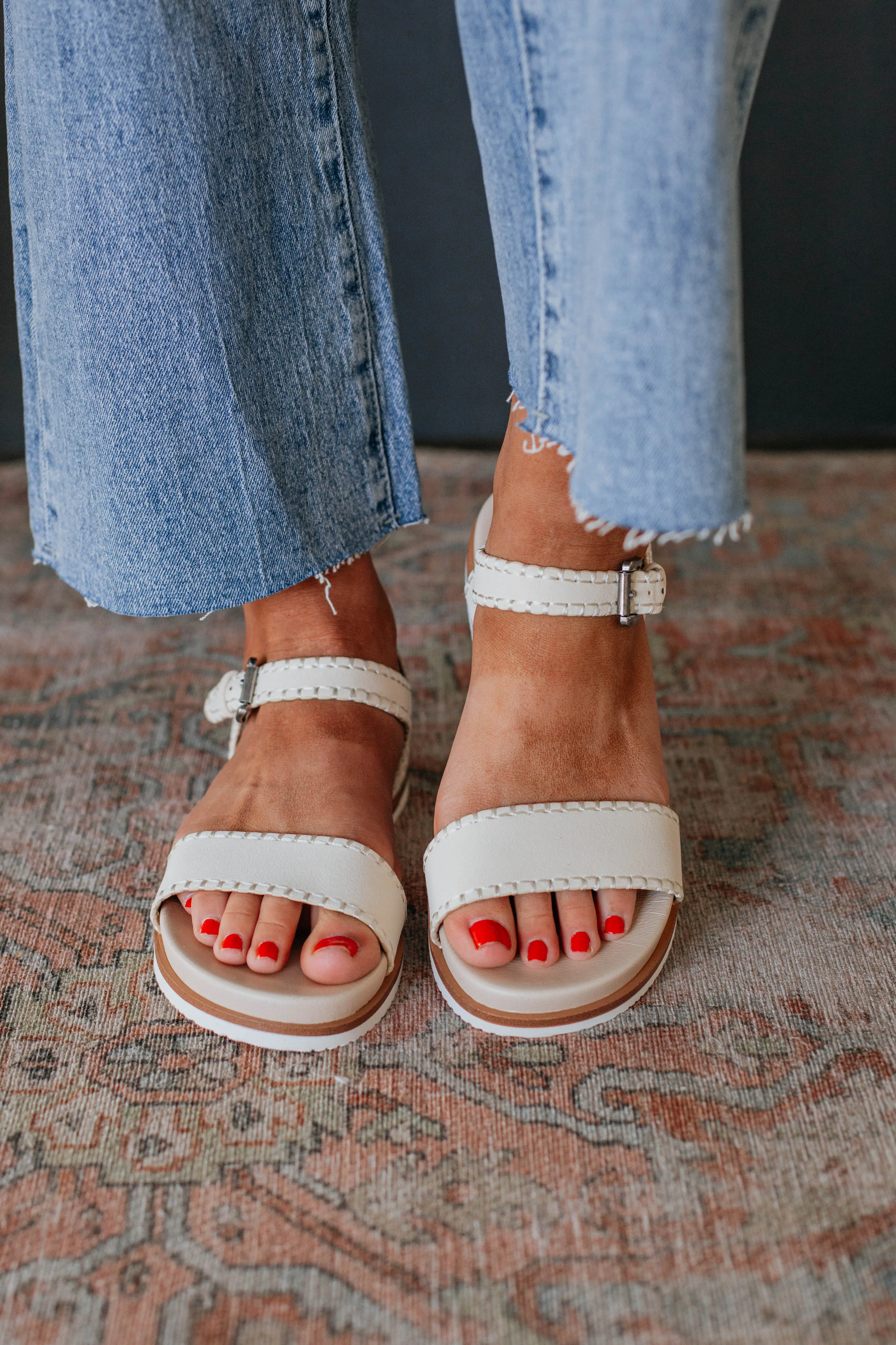 Chasing Summer Sandals - Natural sold by Wild Oak Boutique