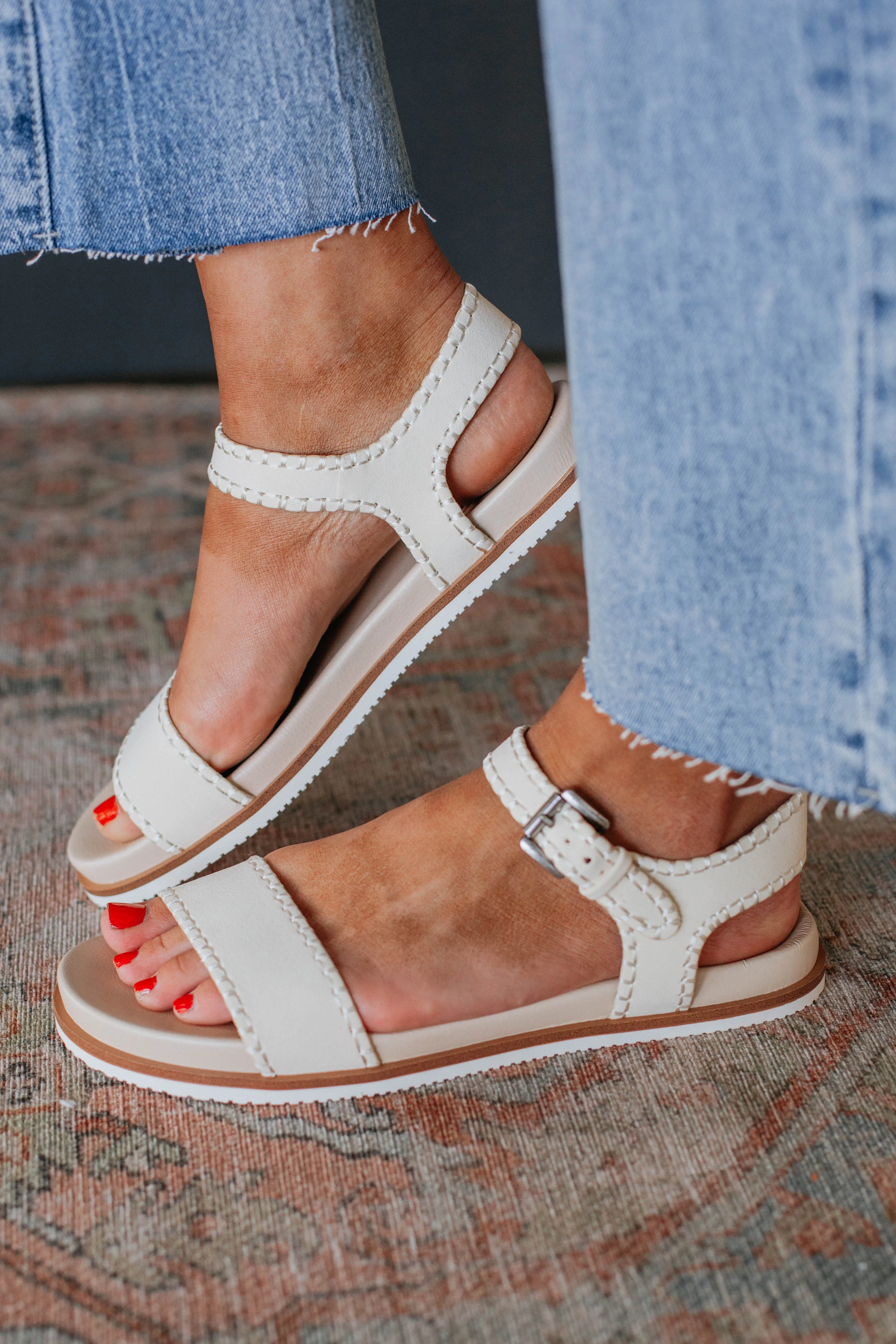 Chasing Summer Sandals - Natural sold by Wild Oak Boutique product image thumbnail 2