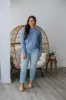 Brylee Lightweight Sweater - Sky Blue sold by Wild Oak Boutique