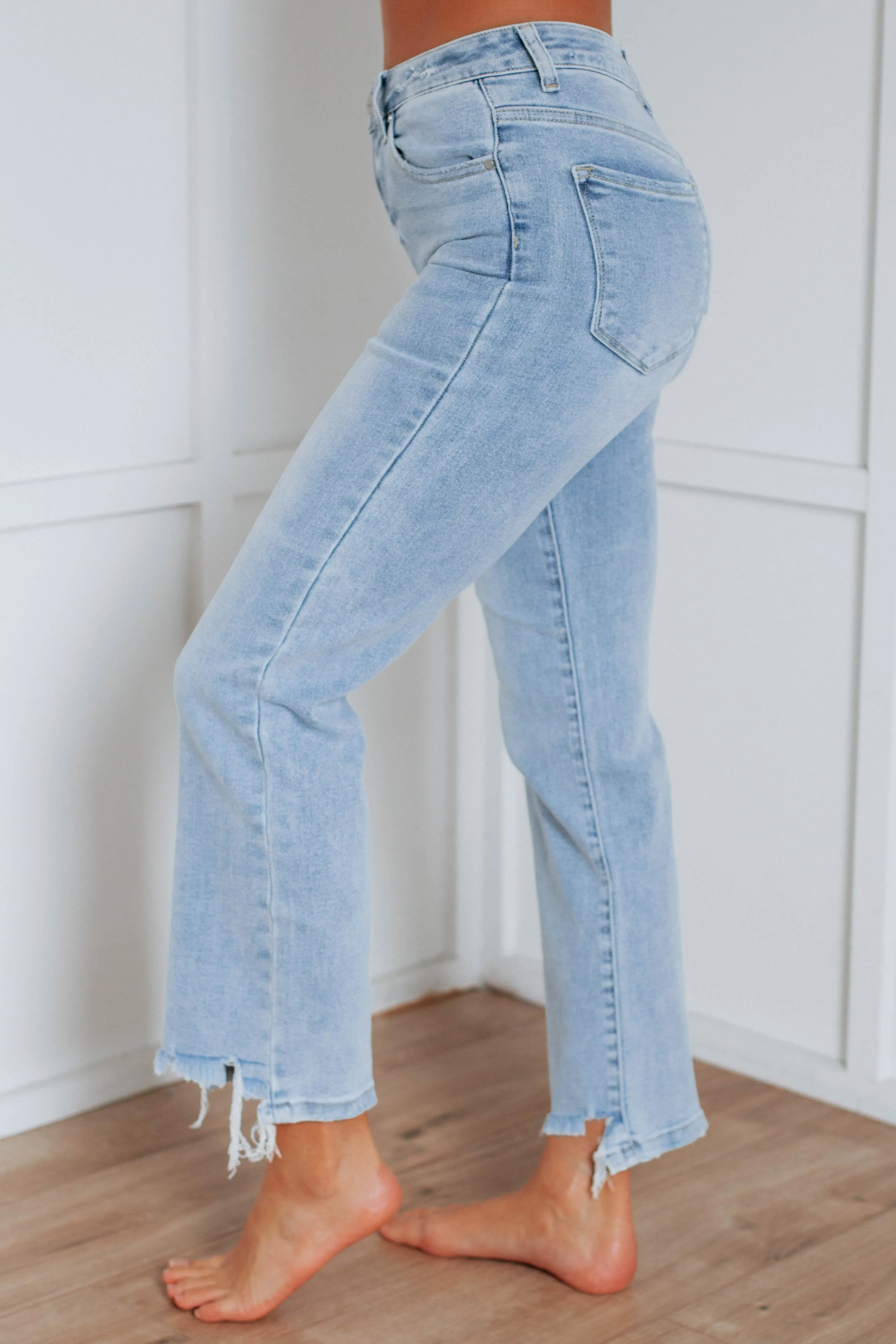 Millie Risen Jeans - Light Wash sold by Wild Oak Boutique product image thumbnail 2