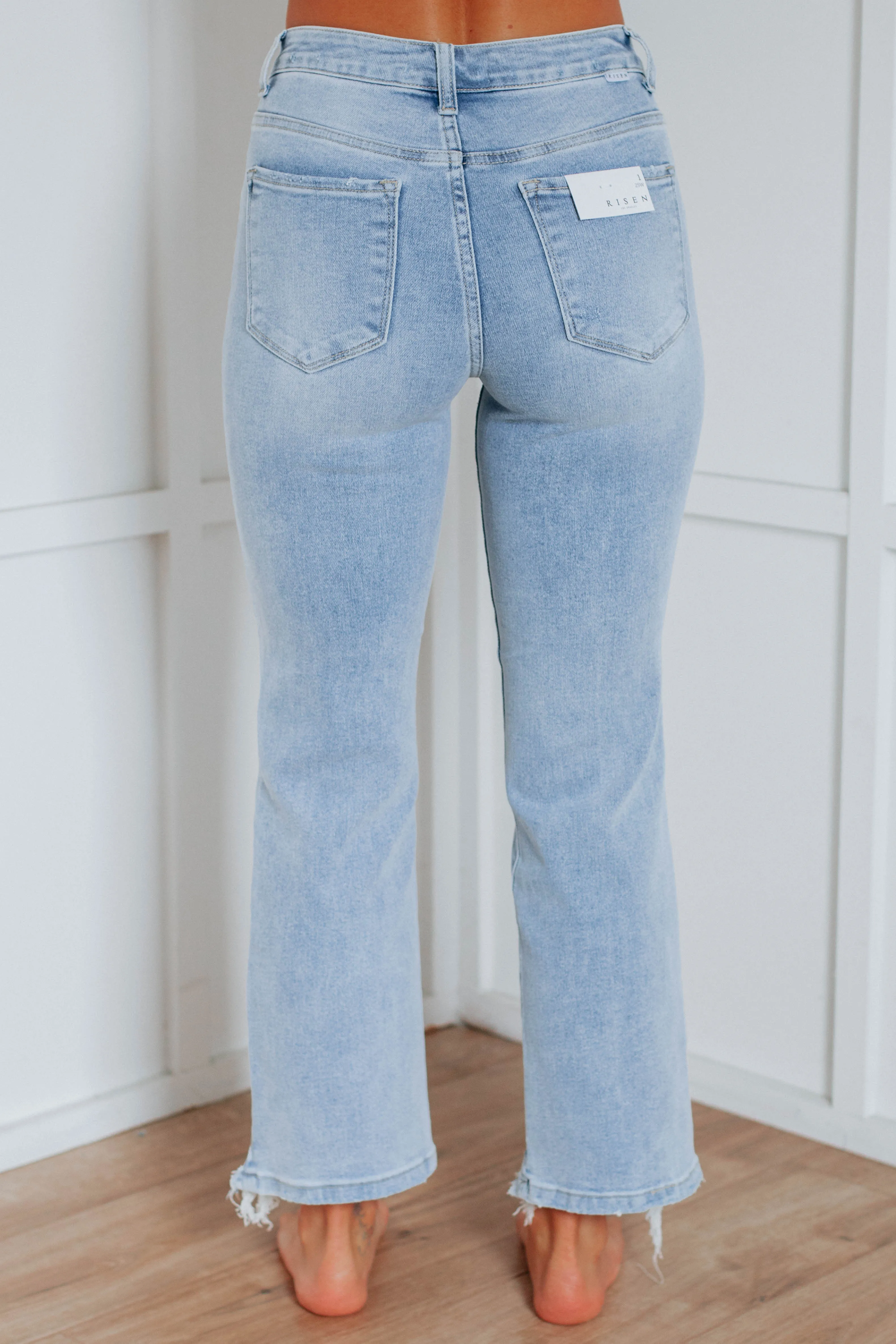Millie Risen Jeans - Light Wash sold by Wild Oak Boutique product image thumbnail 4