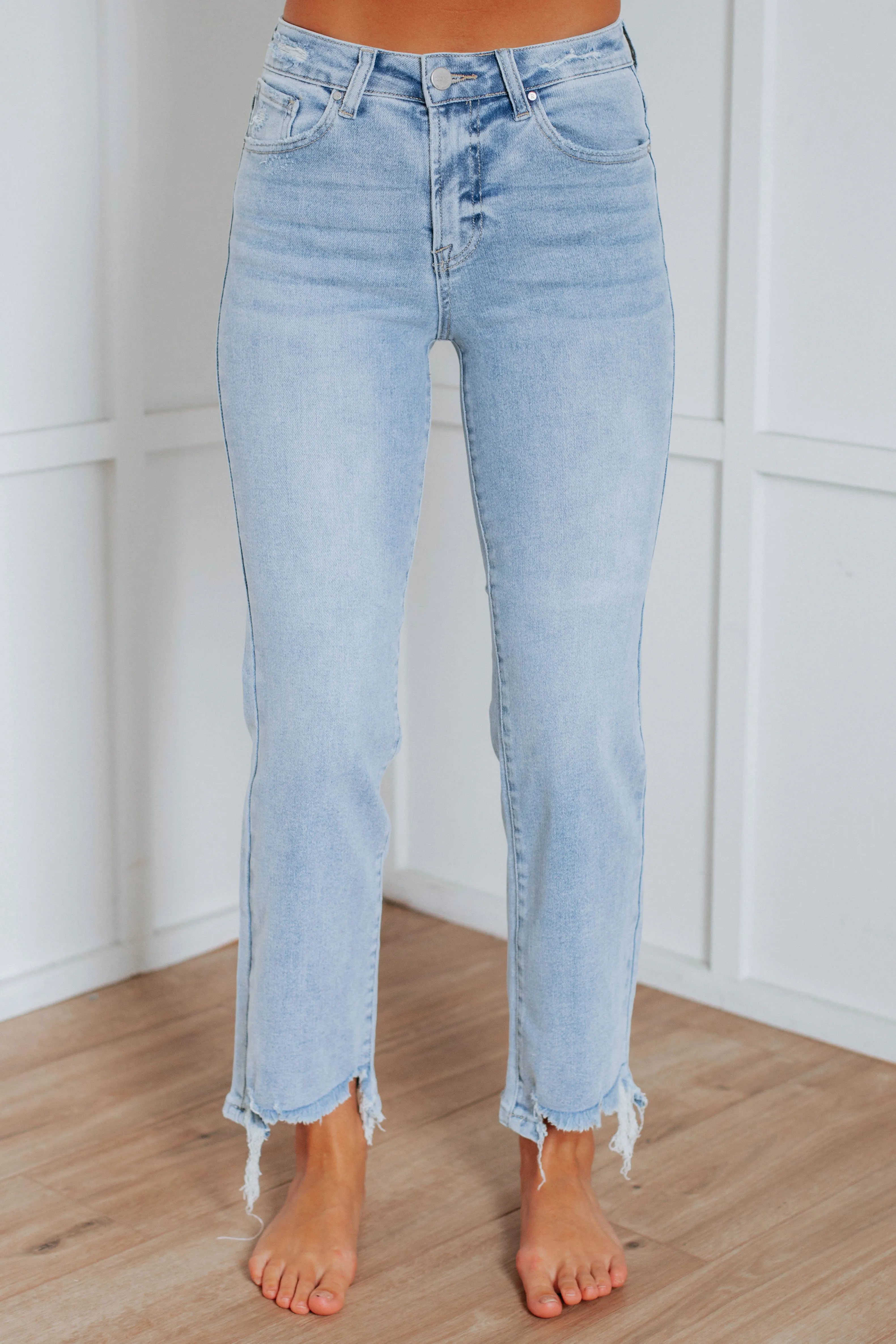Millie Risen Jeans - Light Wash sold by Wild Oak Boutique product image thumbnail 3