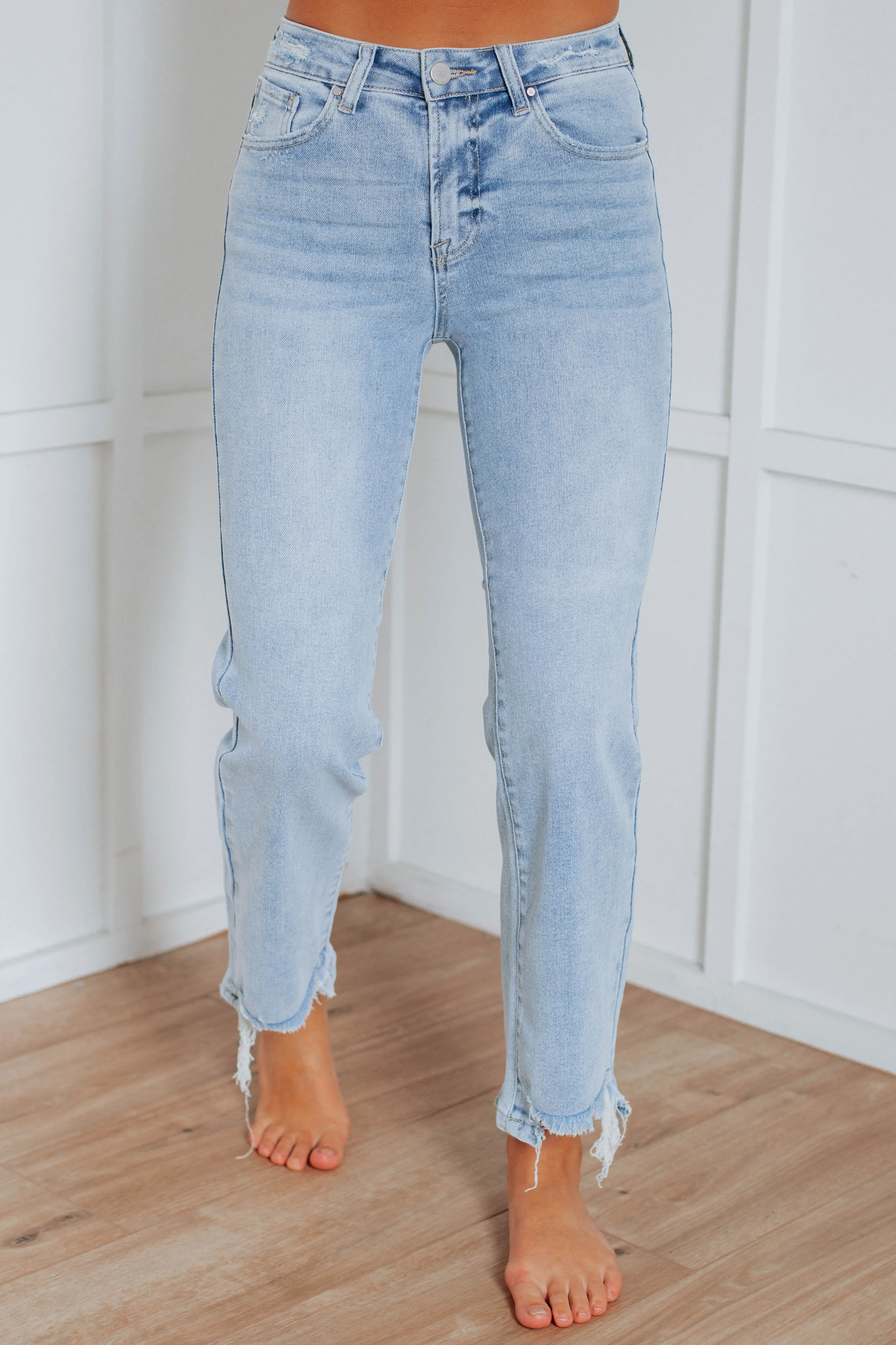 Millie Risen Jeans - Light Wash sold by Wild Oak Boutique product image thumbnail 5