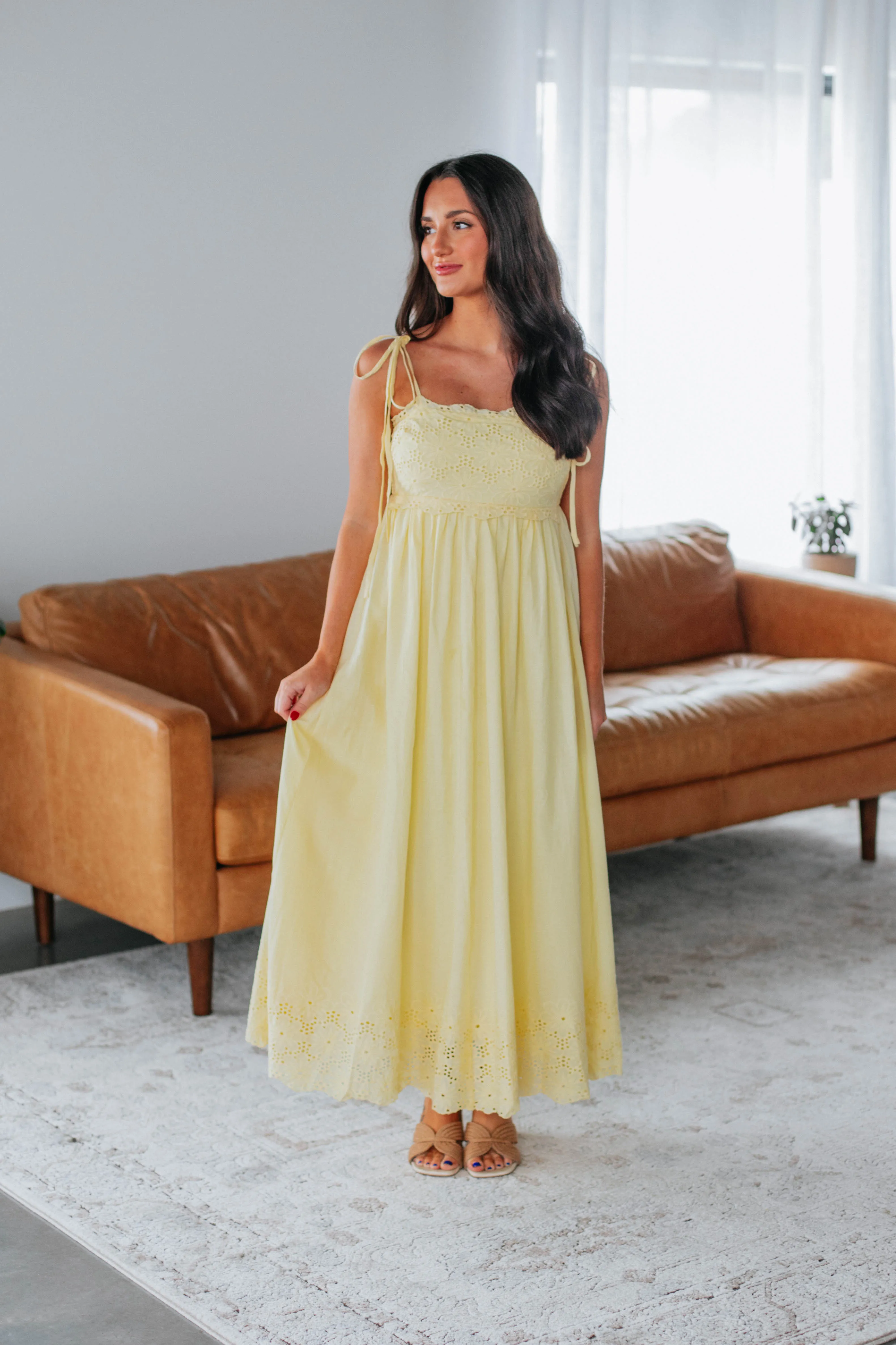 Cora Midi Dress sold by Wild Oak Boutique