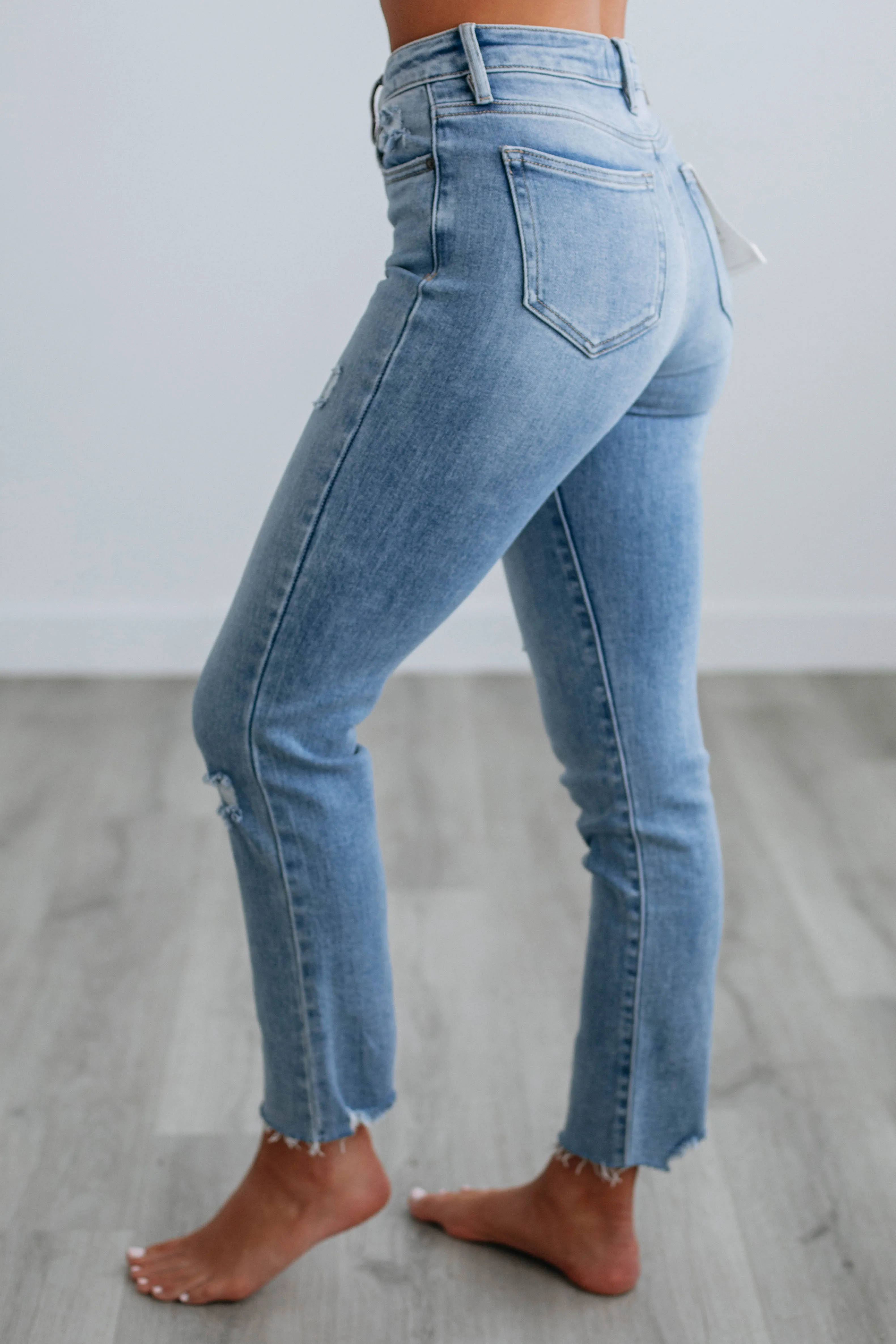 Quinn Hidden Jeans - Medium Wash sold by Wild Oak Boutique product image thumbnail 2