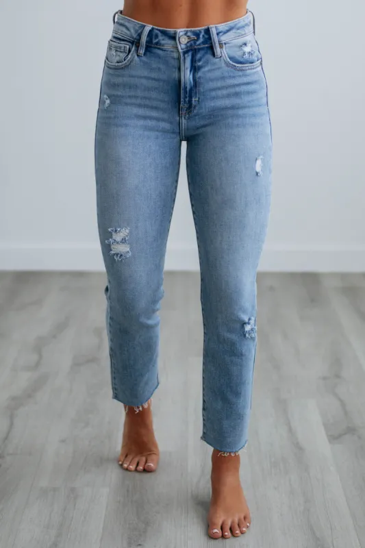 Quinn Hidden Jeans - Medium Wash sold by Wild Oak Boutique