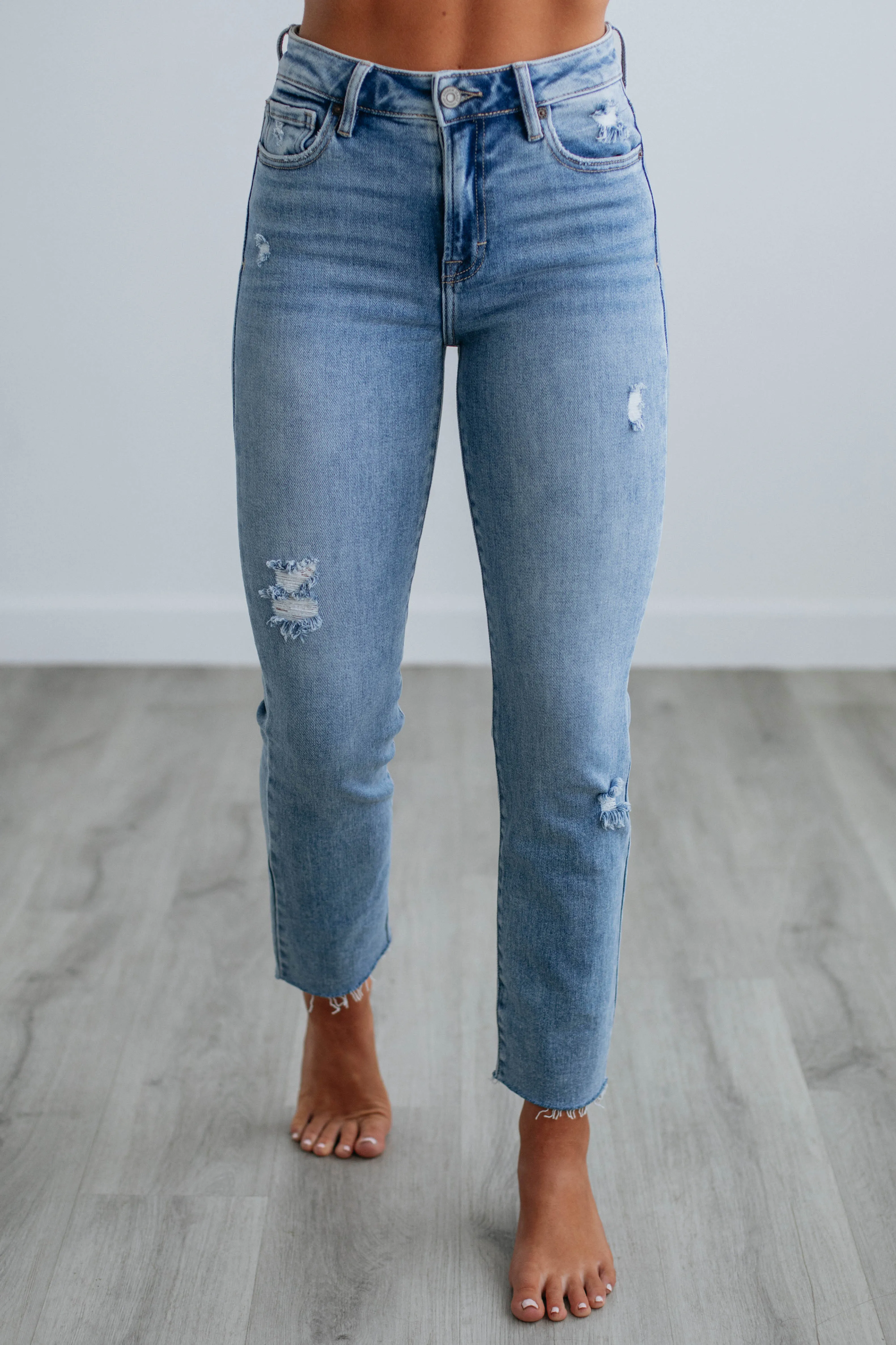 Quinn Hidden Jeans - Medium Wash sold by Wild Oak Boutique