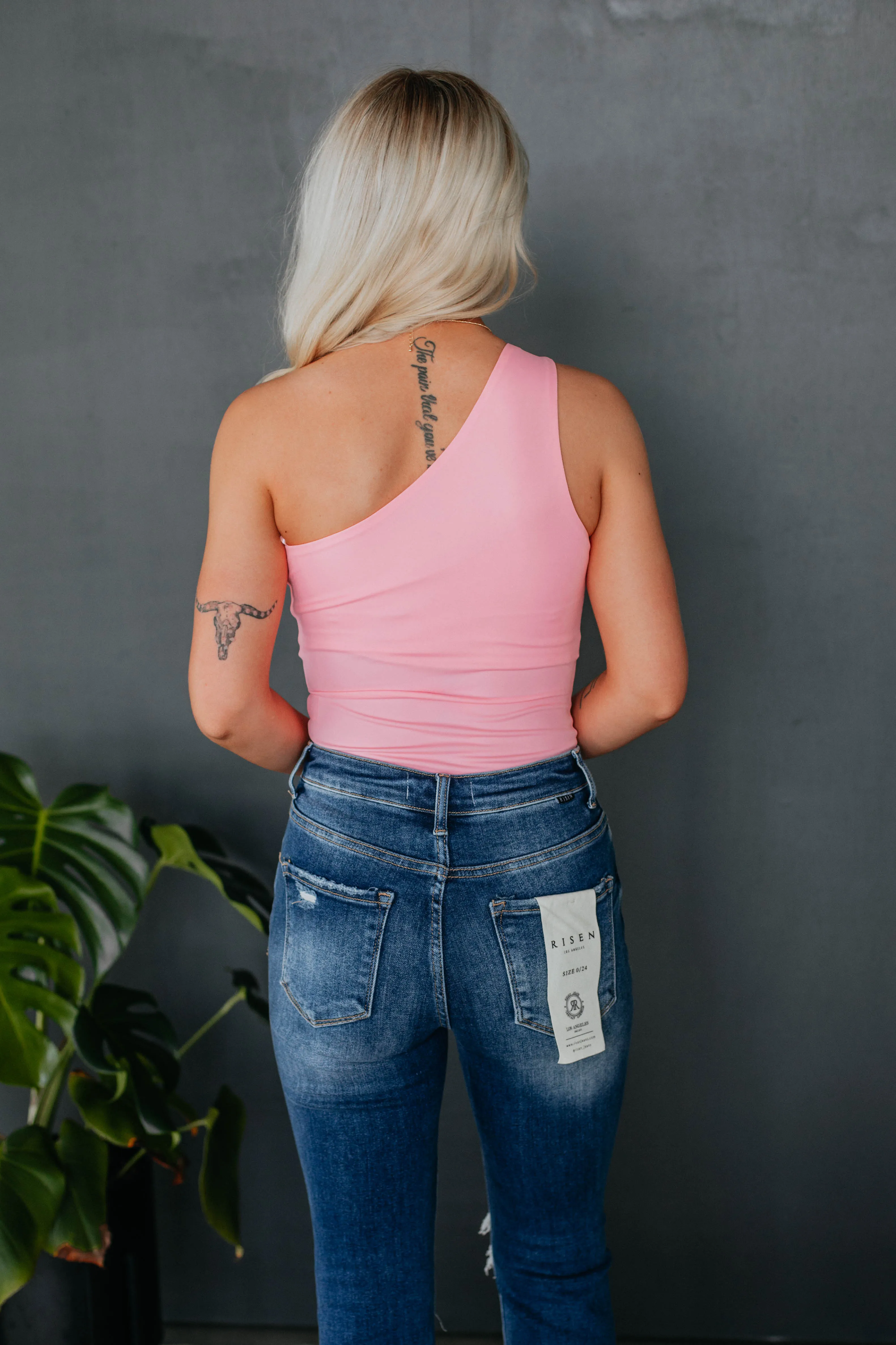 Valoria Bodysuit - Candy Pink sold by Wild Oak Boutique product image thumbnail 4