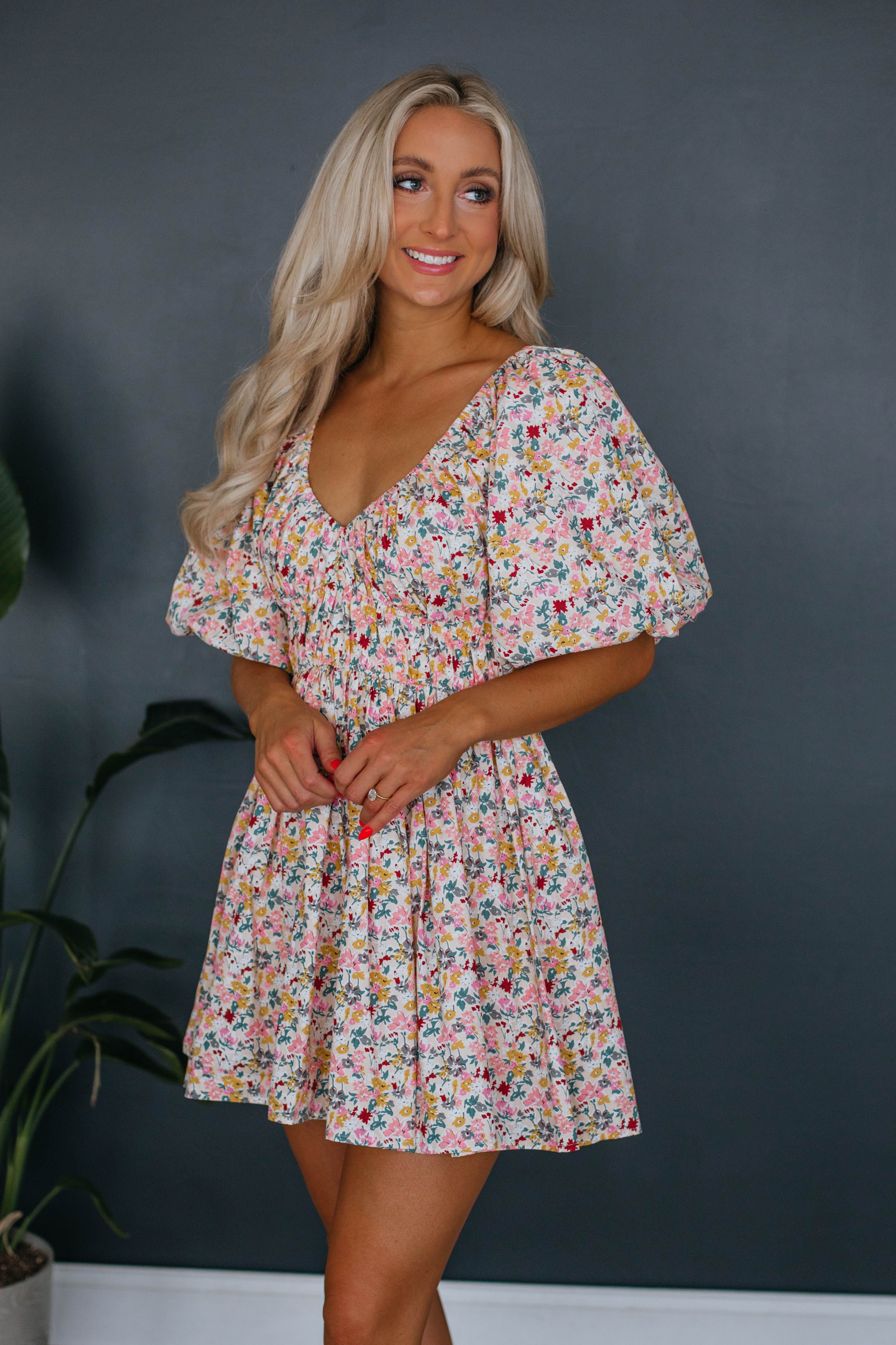 Kourtney Floral Dress sold by Wild Oak Boutique product image thumbnail 3