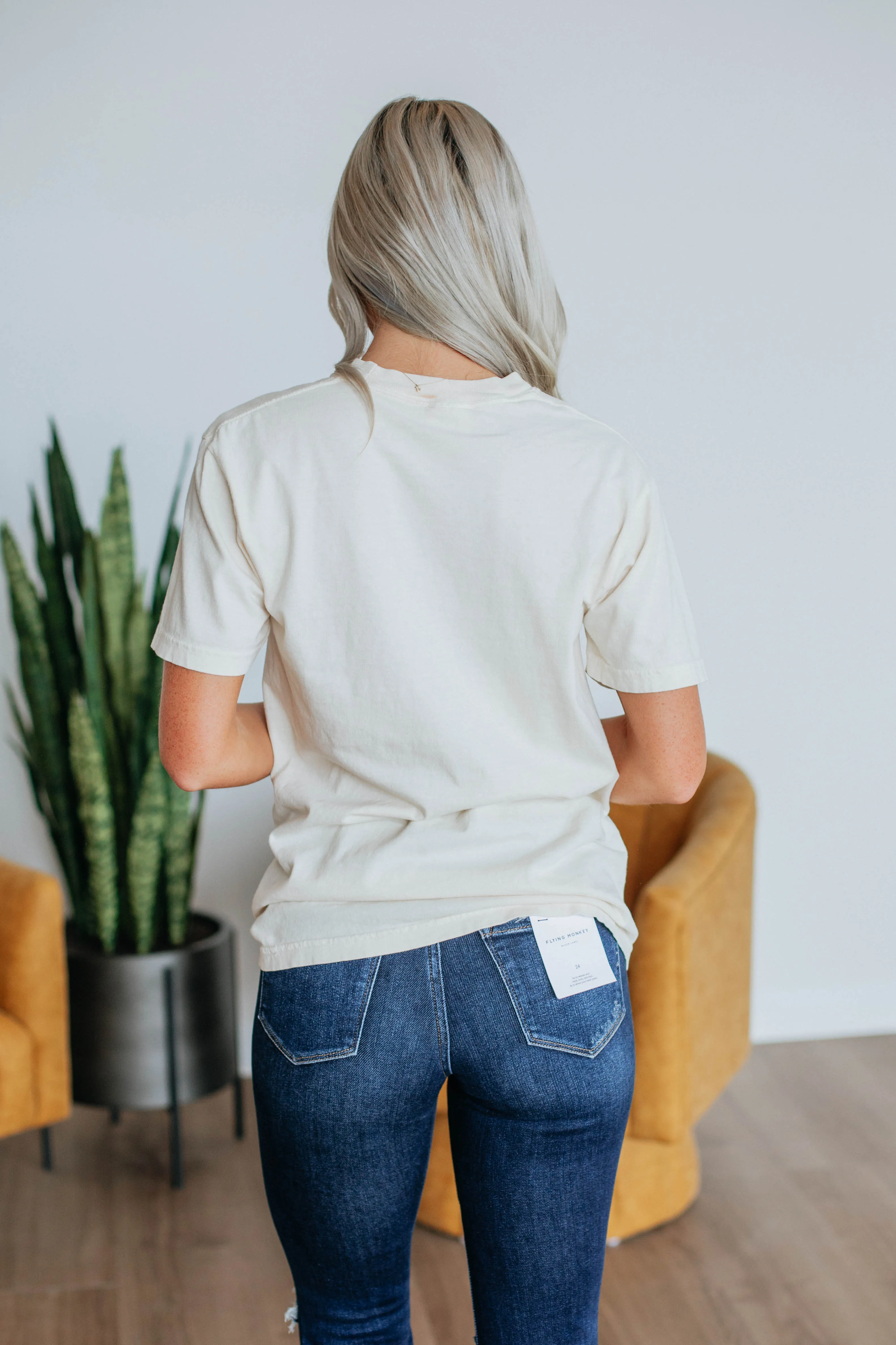 Take Me To The Smokies Graphic Tee - Ivory sold by Wild Oak Boutique product image thumbnail 4