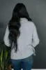 Iria Turtleneck Sweater - Heather Grey sold by Wild Oak Boutique