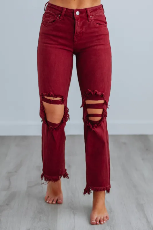 Willow Risen Jeans - Wine made by Risen