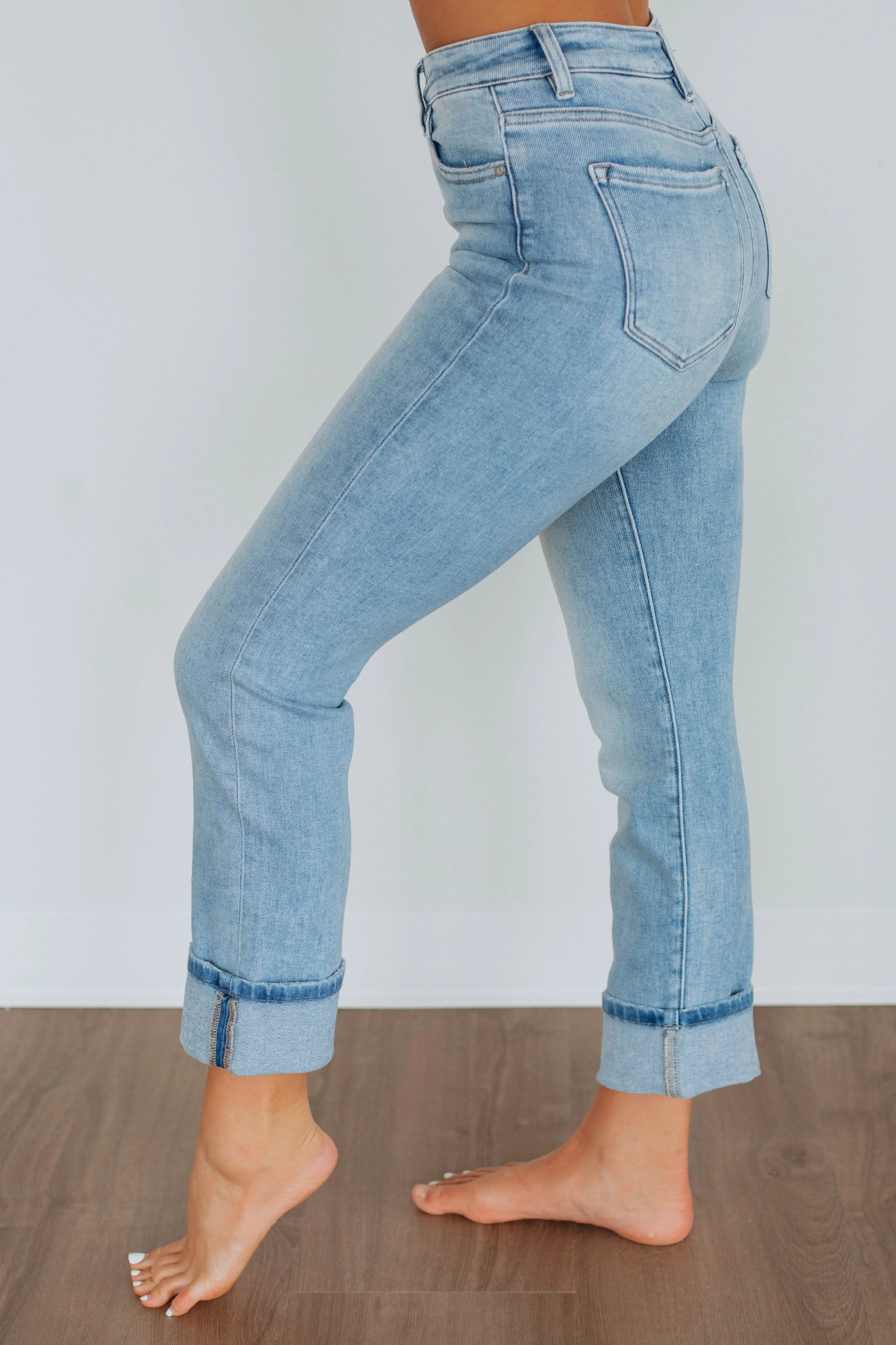 Niall Risen Jeans - Light Wash sold by Wild Oak Boutique product image thumbnail 2
