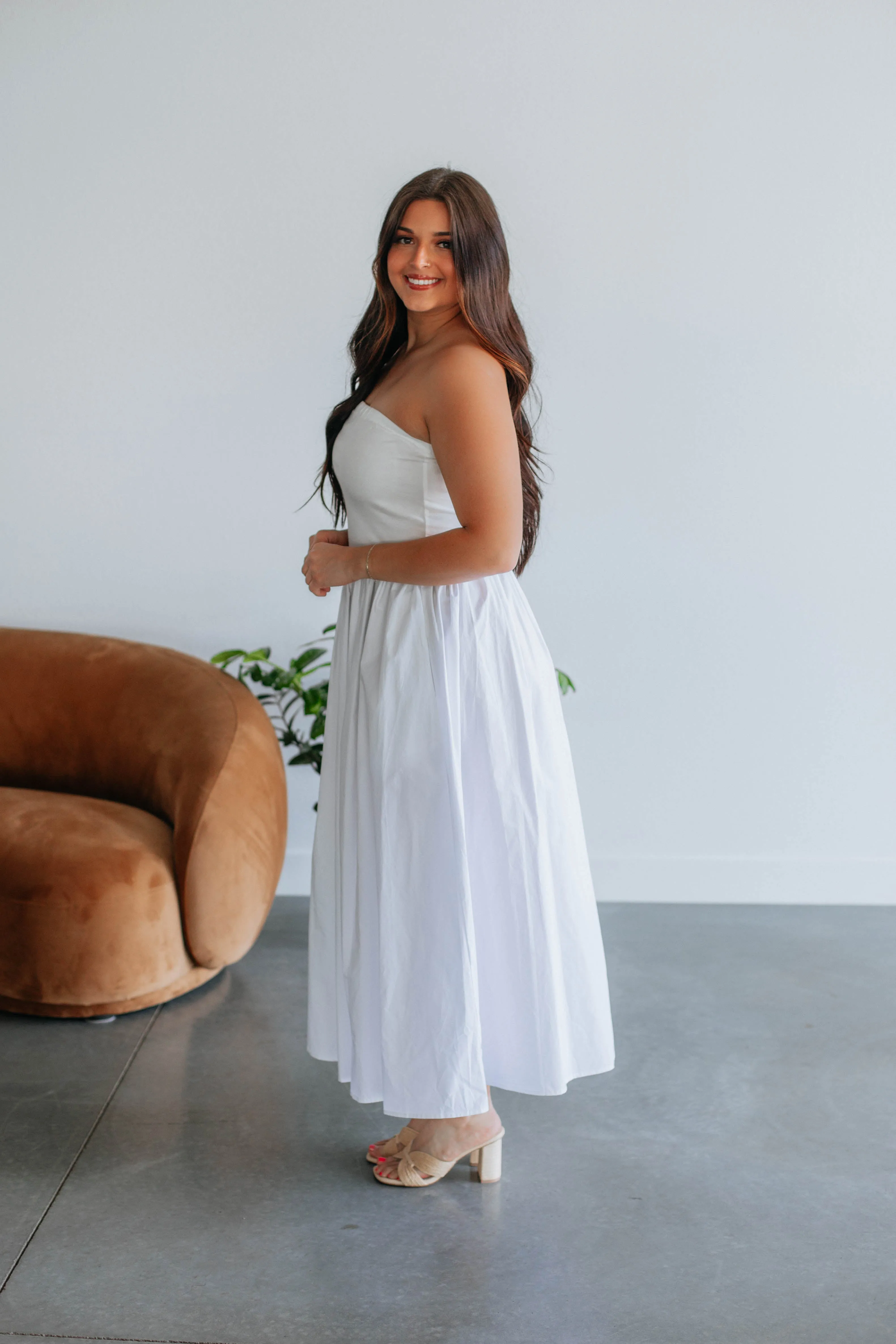 Holland Maxi Dress - Ivory sold by Wild Oak Boutique product image thumbnail 4