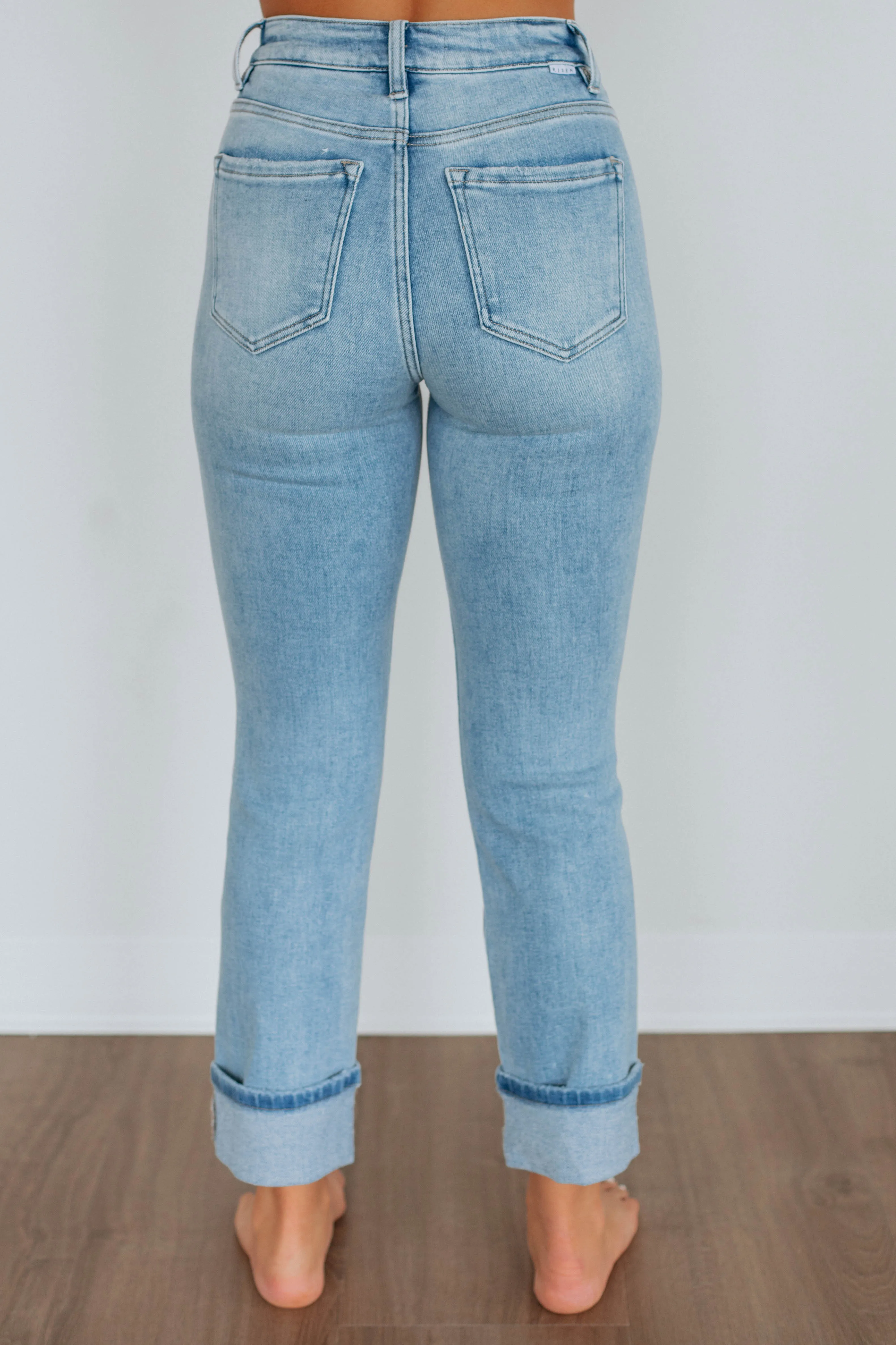 Niall Risen Jeans - Light Wash sold by Wild Oak Boutique product image thumbnail 4