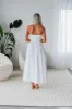 Holland Maxi Dress - Ivory sold by Wild Oak Boutique
