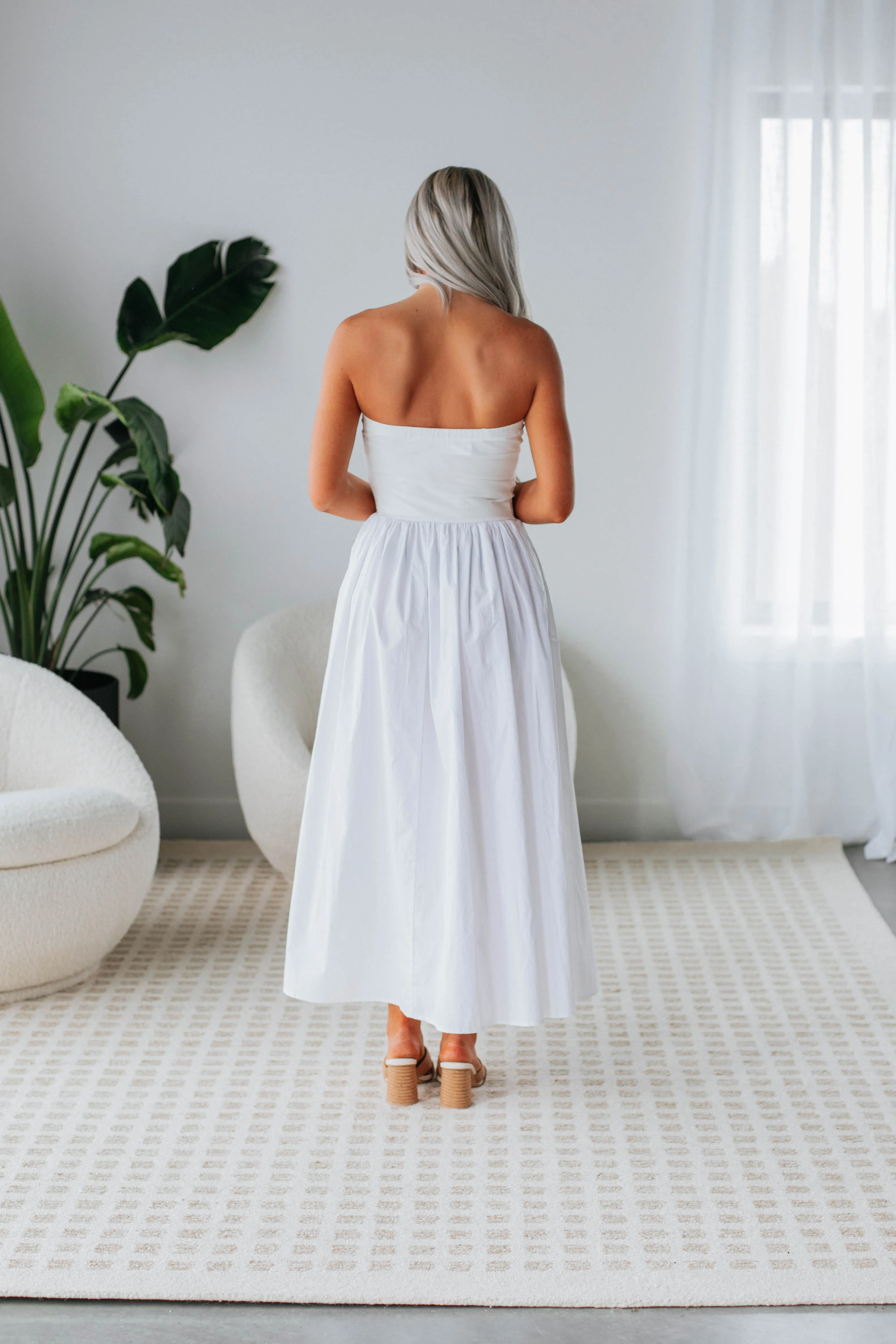 Holland Maxi Dress - Ivory sold by Wild Oak Boutique product image thumbnail 5