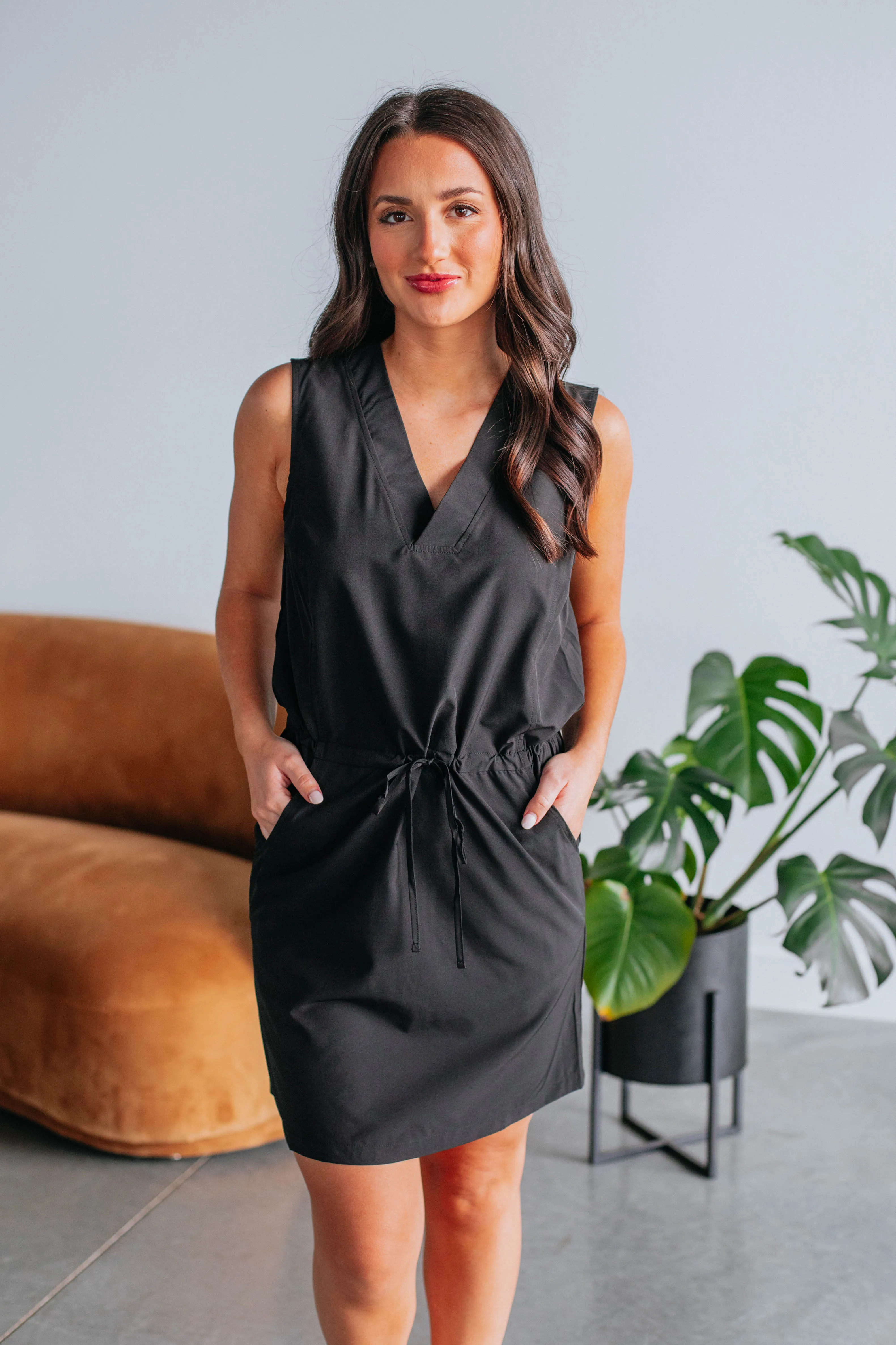 Kadon Active Dress - Black sold by Wild Oak Boutique