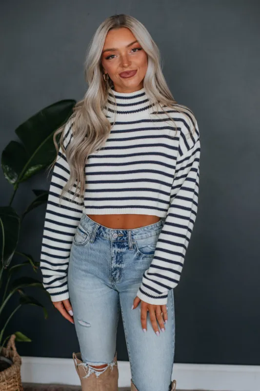 Pippa Cropped Sweater sold by Wild Oak Boutique