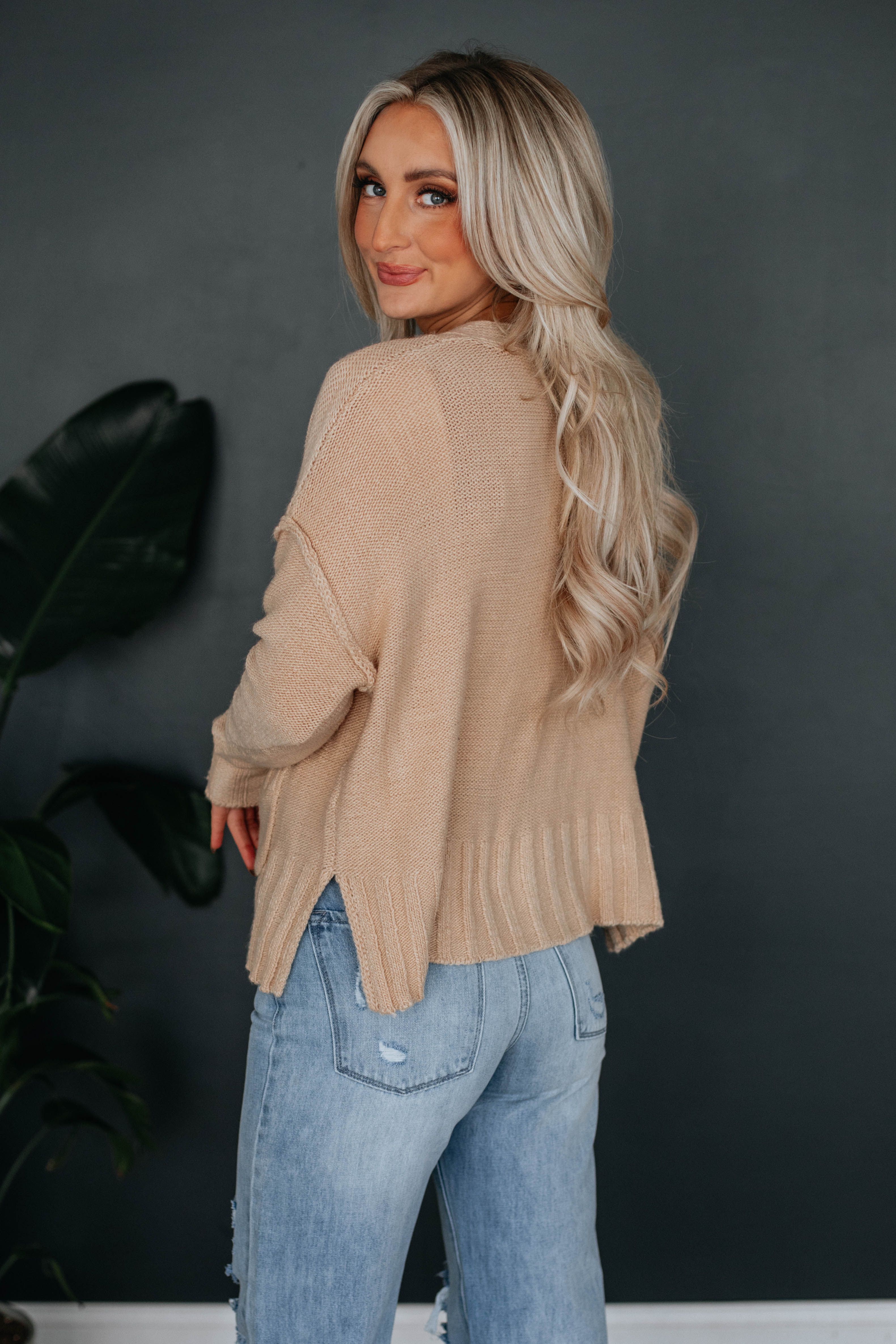 Monty Cardigan - Biscotti sold by Wild Oak Boutique product image thumbnail 4