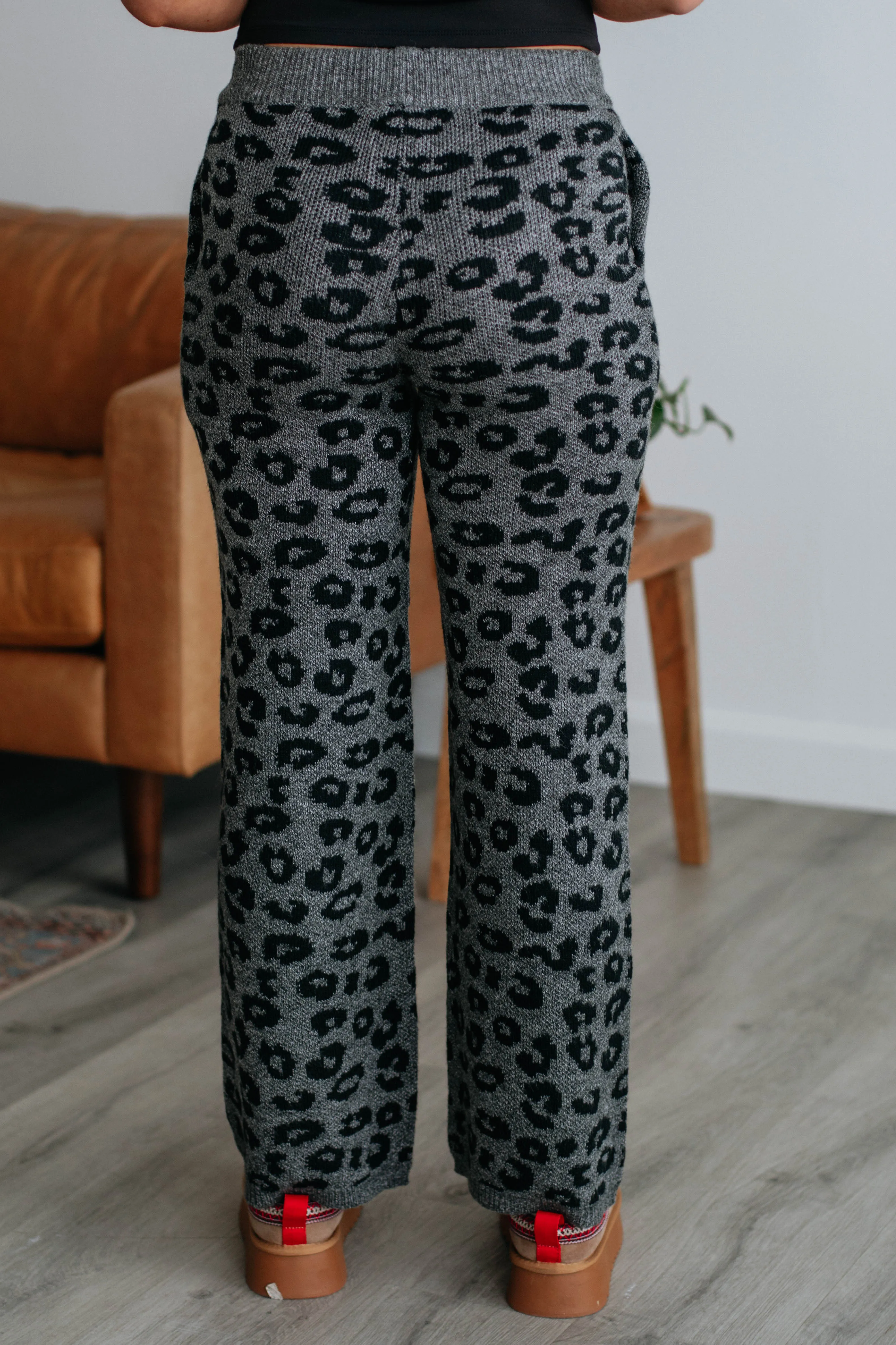 Zephi Knit Pants - Charcoal sold by Wild Oak Boutique product image thumbnail 3