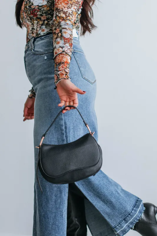 Always Chic Handbag - Black sold by Wild Oak Boutique