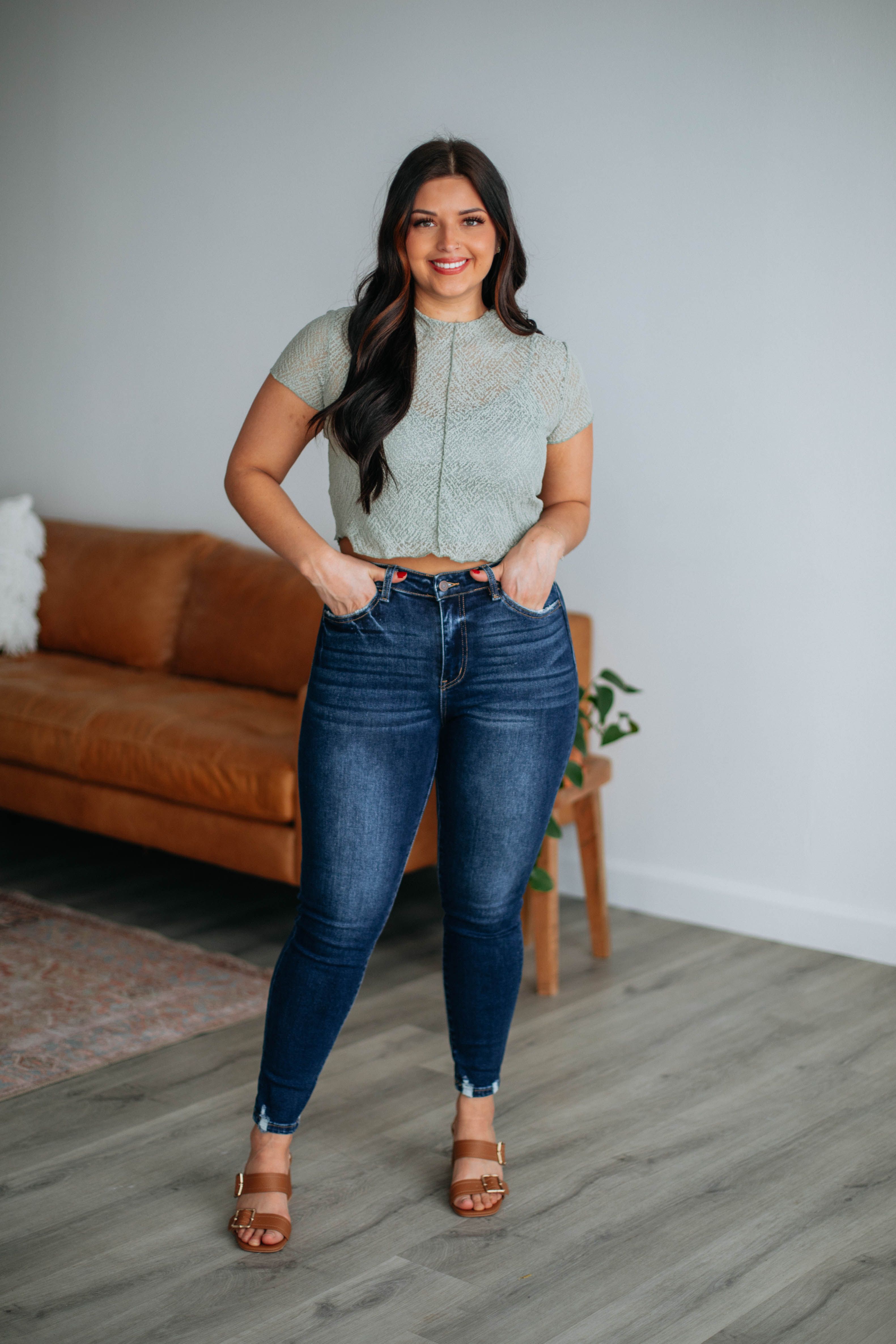 Gillian Lace Top sold by Wild Oak Boutique product image thumbnail 3