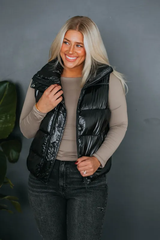 Jazelle Puffer Vest made by Mono B