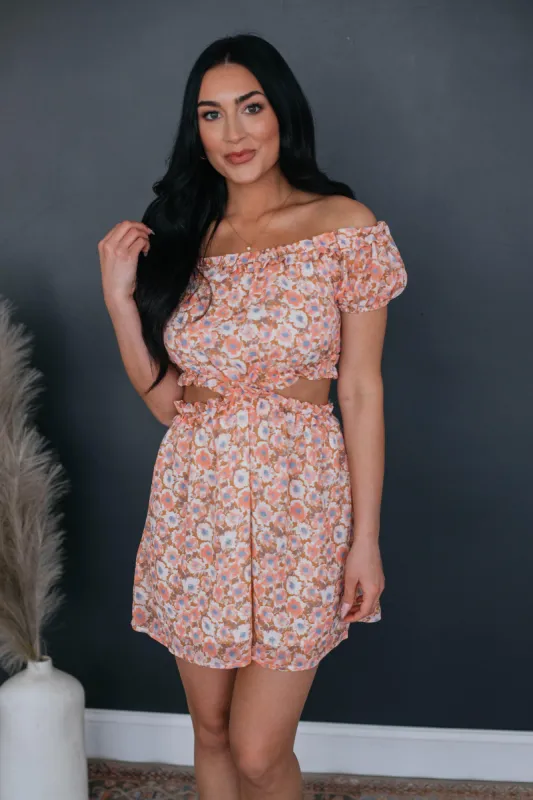 Corinna Floral Dress sold by Wild Oak Boutique