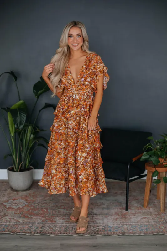 Colton Floral Dress made by Storia