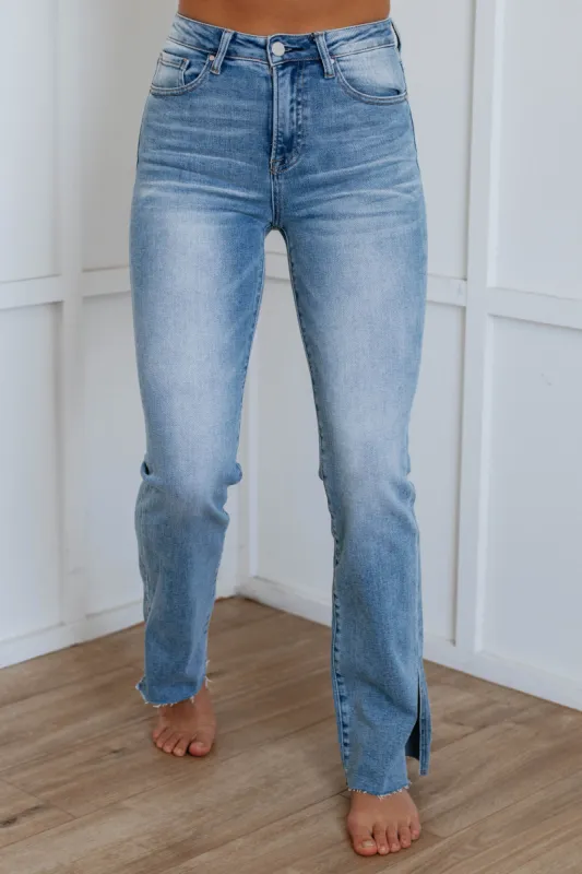 Amber Risen Jeans - Medium Wash sold by Wild Oak Boutique