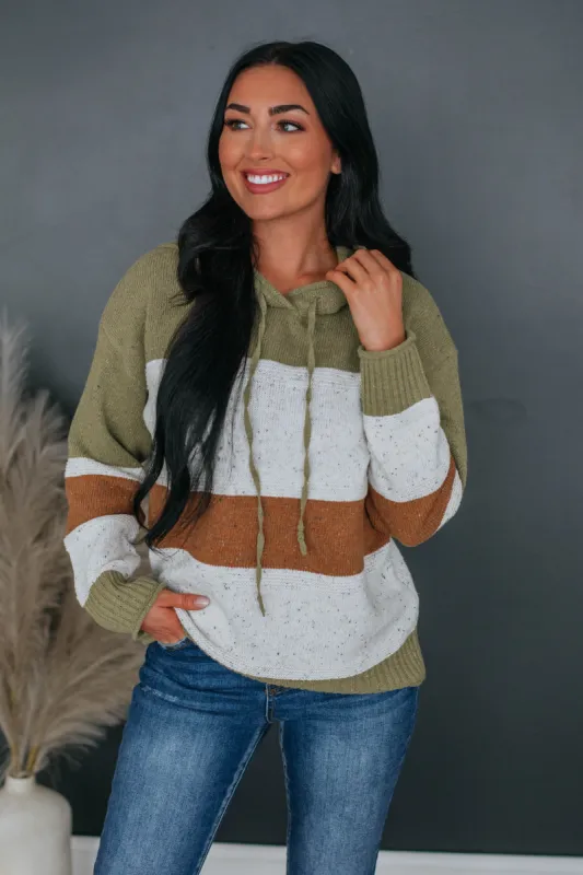 Tyra Knit Hoodie sold by Wild Oak Boutique