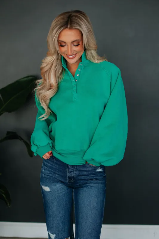 Tulley Pullover - Jade sold by Wild Oak Boutique