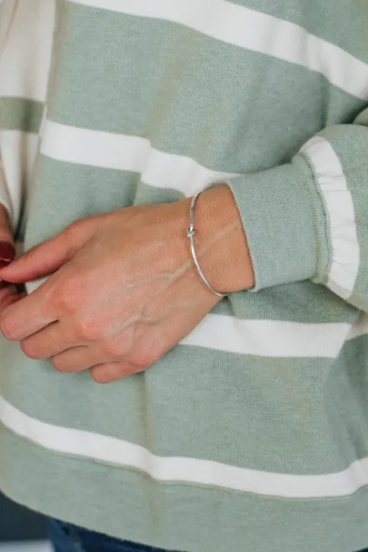 Caiti Cuff Bracelet - Silver sold by Wild Oak Boutique