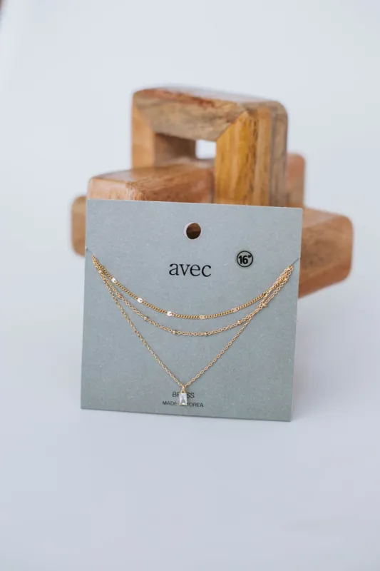 Heidi Layered Necklace sold by Wild Oak Boutique