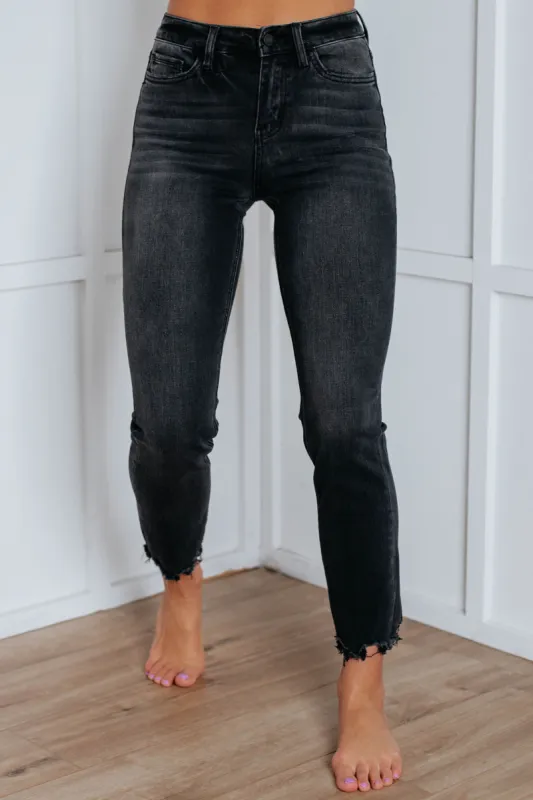 Jeanne Vervet Jeans - Black Wash sold by Wild Oak Boutique