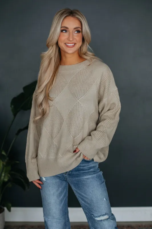 Cecily Sweater - Natural sold by Wild Oak Boutique