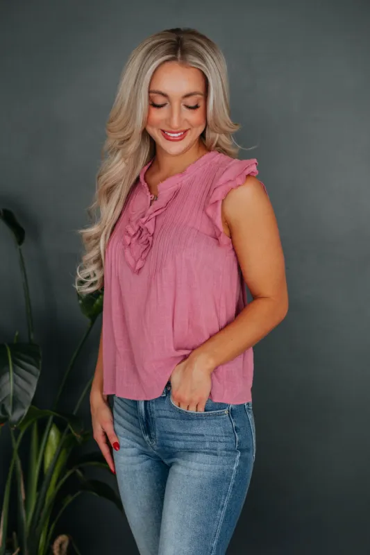 Pattie Top - Orchid sold by Wild Oak Boutique