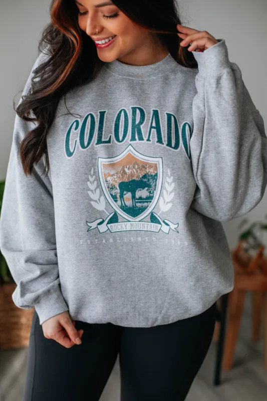 Colorado Oversized Crewneck sold by Wild Oak Boutique